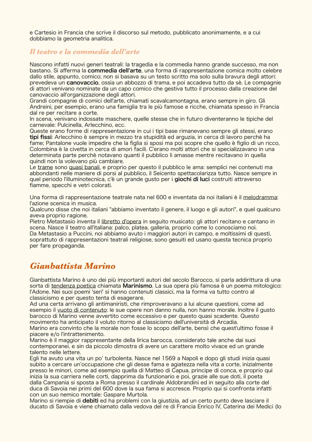 Il Barocco
Introduzione
Durante il 400 e 500 (tranne gli ultimi decenni di quest'ultimo) si parla di una società umanistico
- rinascimentale