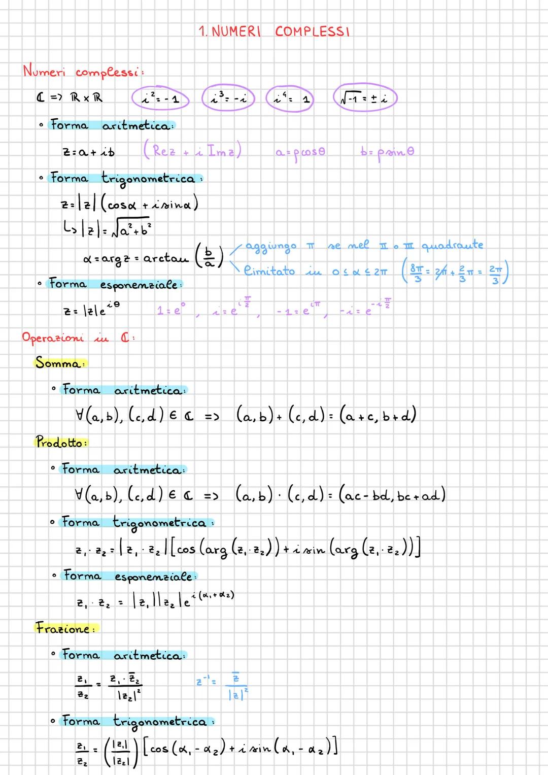 ANALISI 1
Coefficiente binomiale:
n!
Cn, k = ( n ) = k! (n = 4) !
Cnk =
(n-k)!
Formula di Newton:
(a+b)" = 2 (~) a "b"-"
K=0
Proprieta poten