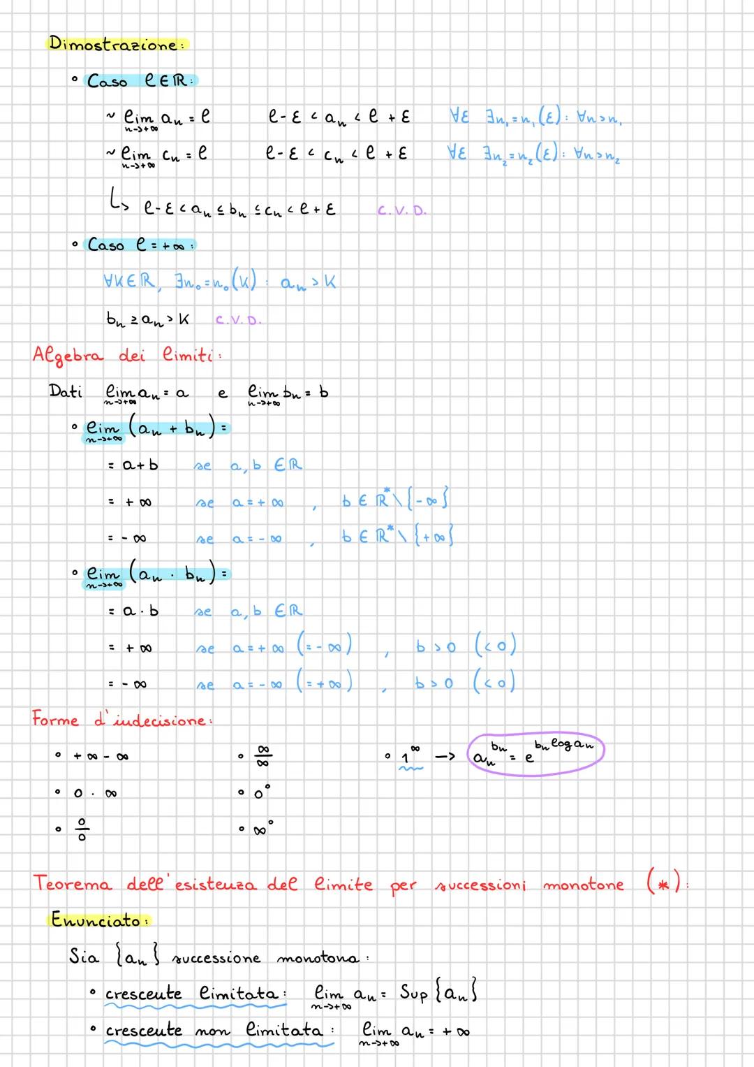 ANALISI 1
Coefficiente binomiale:
n!
Cn, k = ( n ) = k! (n = 4) !
Cnk =
(n-k)!
Formula di Newton:
(a+b)" = 2 (~) a "b"-"
K=0
Proprieta poten