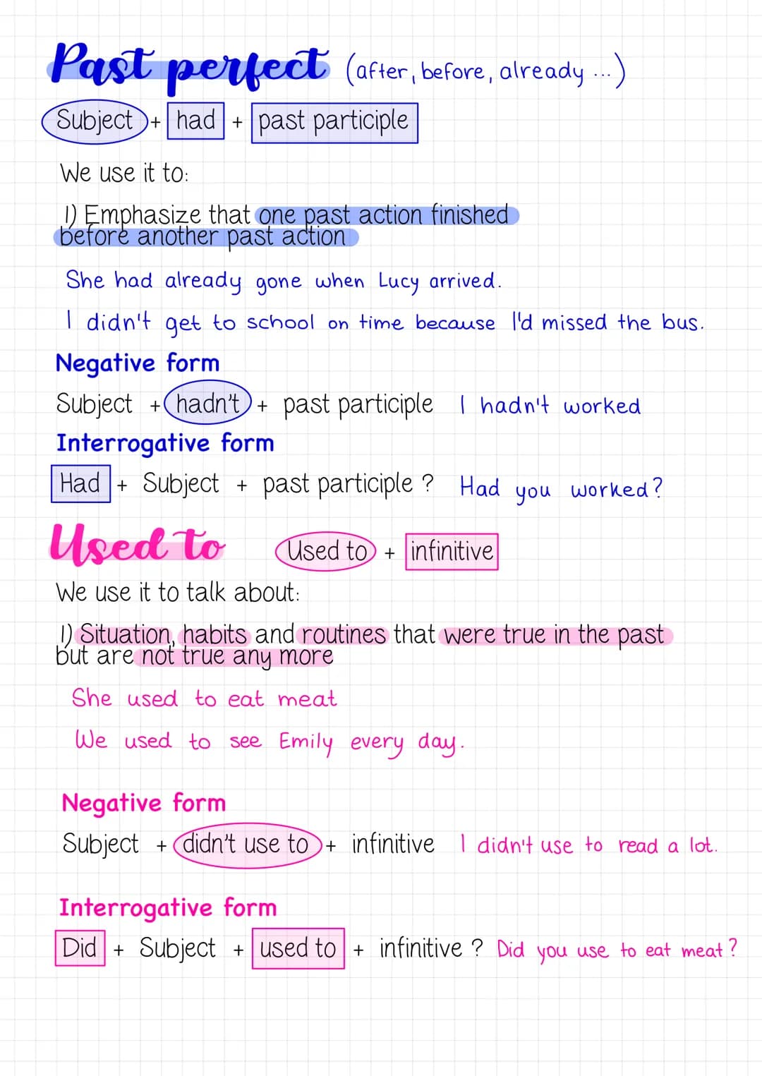 # Present simple
Subject + verb (base form)
We use it to talk about:
1. Things that are always or generally true
Some planets have many