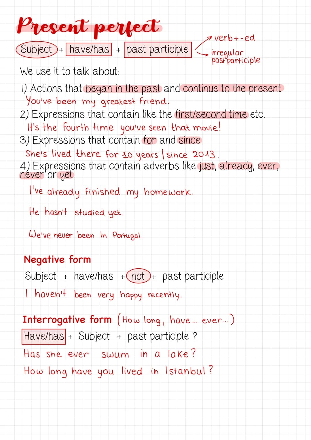 # Present simple
Subject + verb (base form)
We use it to talk about:
1. Things that are always or generally true
Some planets have many