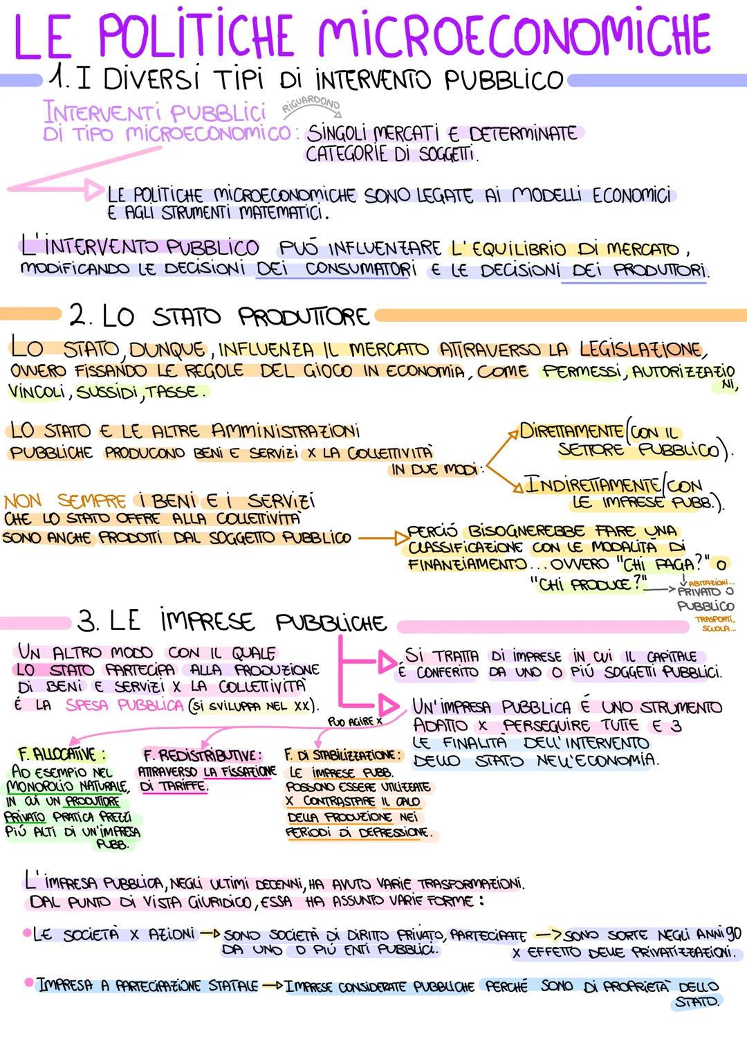Economia Pubblica
1. L'OGGETTO DI STUDIO
•L'ECONOMIA PUBBLICA É LA BRANCA DELLA
DISCIPLINA ECONOMICA CHE STUDIA LE POSSIBILI
FORME DI INTERV