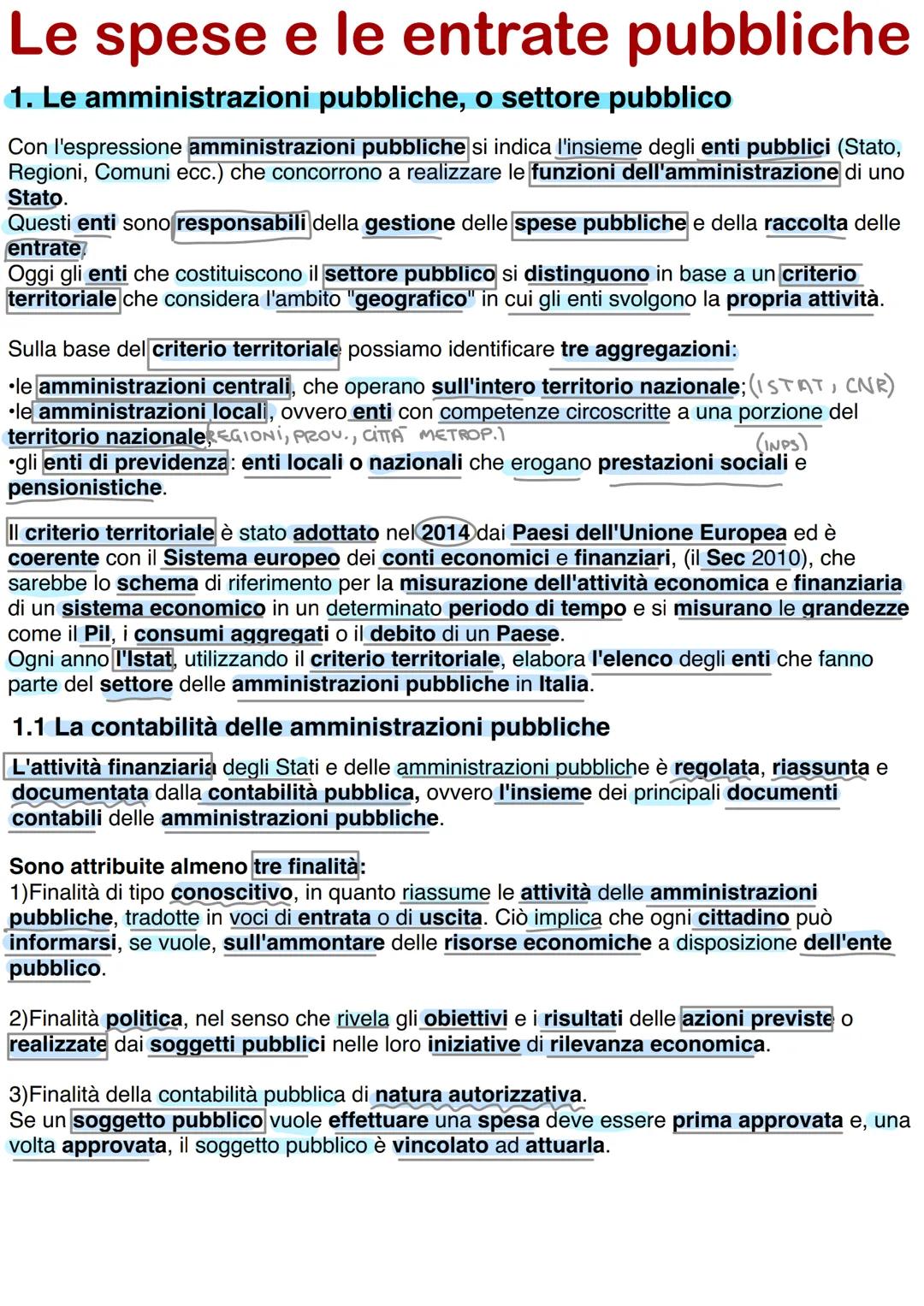 Economia Pubblica
1. L'OGGETTO DI STUDIO
•L'ECONOMIA PUBBLICA É LA BRANCA DELLA
DISCIPLINA ECONOMICA CHE STUDIA LE POSSIBILI
FORME DI INTERV