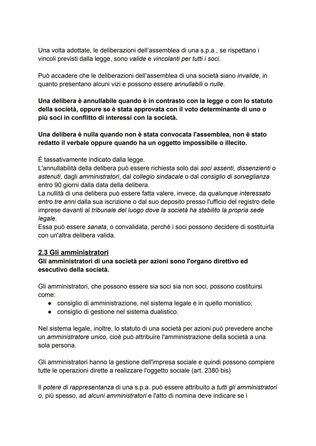 # LA SOCIETÁ PER AZIONI
# 1)LA COSTITUZIONE DELLE SOCIETÀ PER AZIONI
## 1.1 caratteri della società per azioni
La società per azioni è un