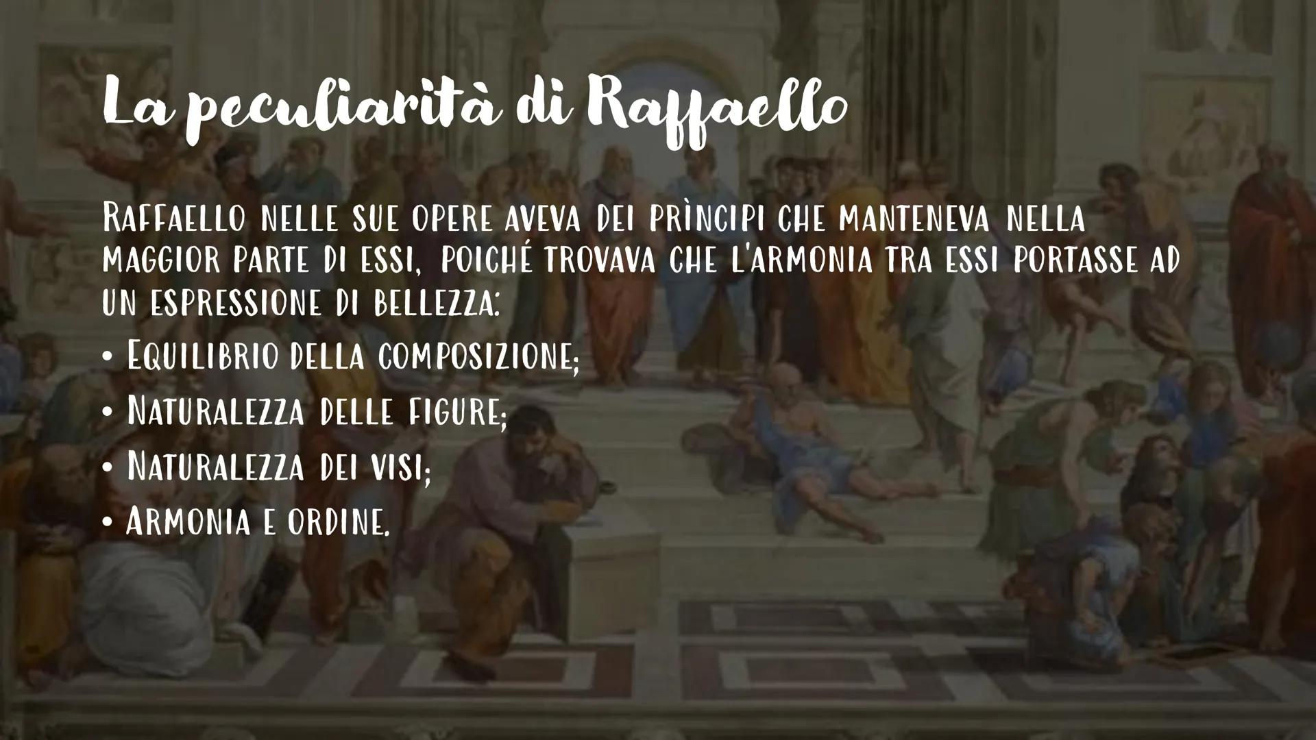 Raffaello Sanzio
●
●
●
LEONARDO
MICHELANGELO
RAFFAELLO
BIOGRAFIA, PECULIARITÀ E OPERE, Biografia
RAFFAELLO SANZIO (URBINO 1483-ROMA
1520, CO