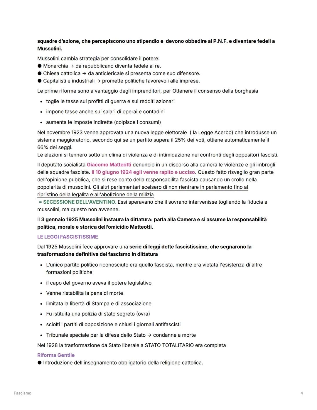 # Fascismo
Fascismo
L' Italia pur uscendo vincitrice dalla guerra visse un senso di delusione (concetto di "vittoria
mutilata"), sentimento