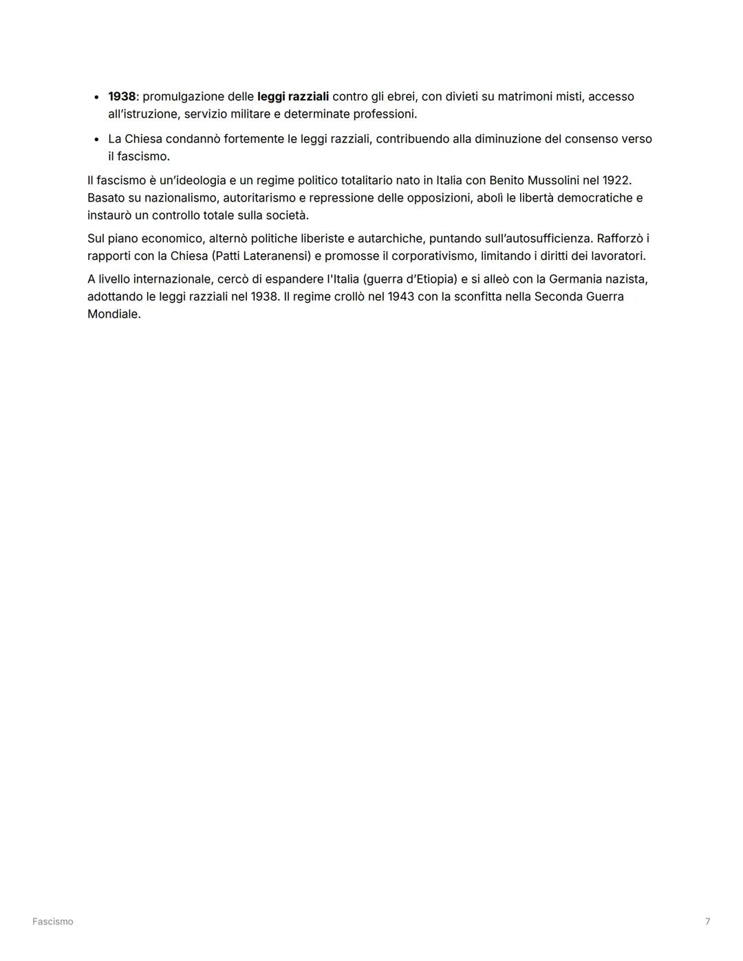 # Fascismo
Fascismo
L' Italia pur uscendo vincitrice dalla guerra visse un senso di delusione (concetto di "vittoria
mutilata"), sentimento