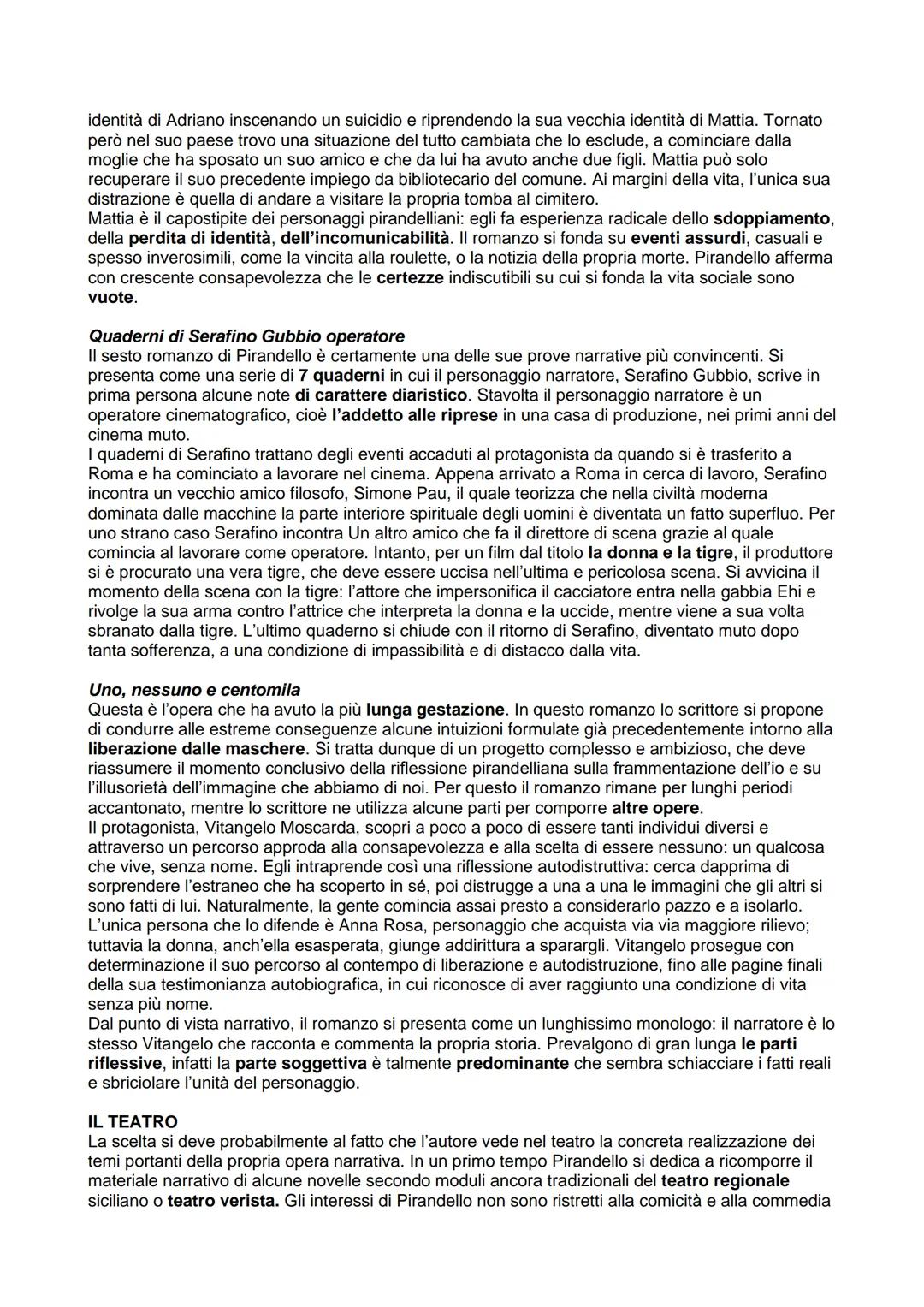 LUIGI PIRANDELLO
Luigi Pirandello nasce il 10 dicembre 1867 vicino a Girgenti in una localitร chiamata Caos, dove
la famiglia si รจ rifugiat