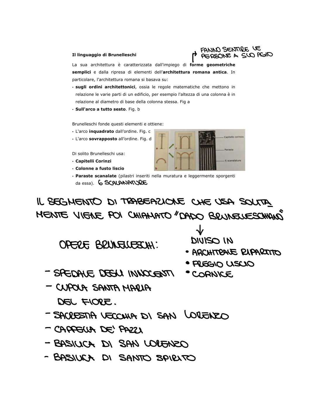 BRUNELLESCHI
(1377-1446)
DA INIZIO ALL'ARCHITETTURA RINASCIMENTACE, : STUDIA
SUENZE ESATTE MA PREDIUGE DISEGNO, PITTURA,
SCULTURA 5 L'ARCHIT