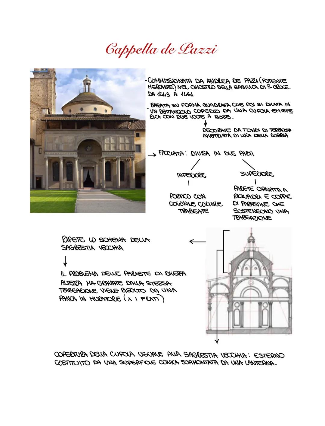 BRUNELLESCHI
(1377-1446)
DA INIZIO ALL'ARCHITETTURA RINASCIMENTACE, : STUDIA
SUENZE ESATTE MA PREDIUGE DISEGNO, PITTURA,
SCULTURA 5 L'ARCHIT