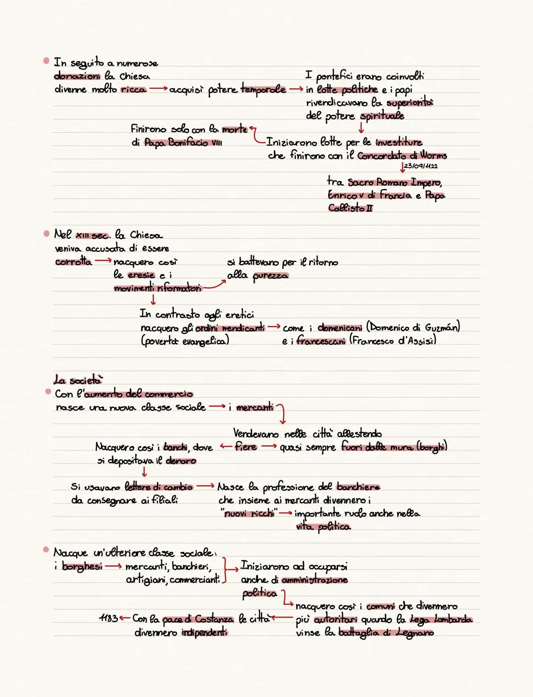 Il Medioevo: definizione e limiti cronologici
Ie Medioevo inizia nel
476 e finisce nel 1492
↓
Viene convenzionalmente diviso in
-Alto Medioe