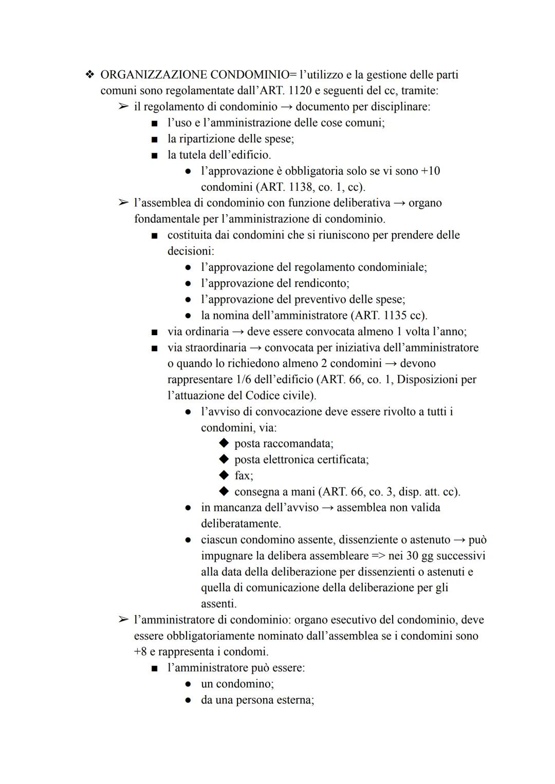 PROPRIETÀ E DIRITTI REALI MINORI
◆ DIRITTI REALI MINORI= diritti che limitano quello di proprietà.
gravano su un bene di proprietà altrui, s