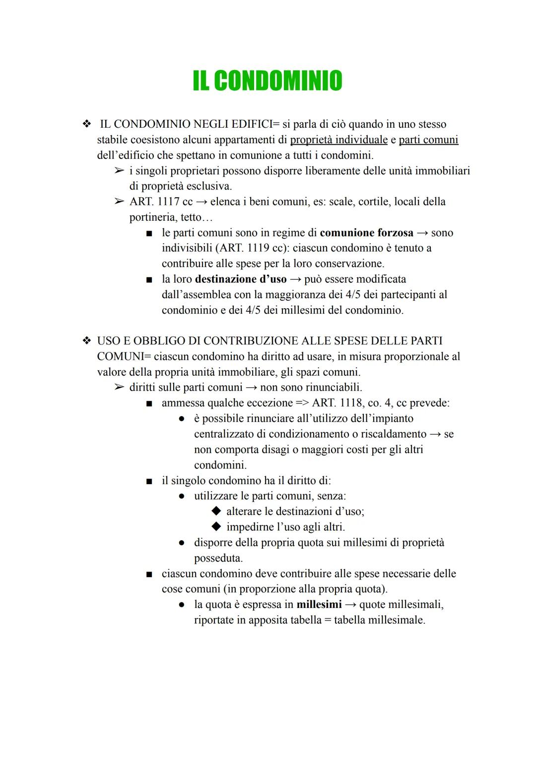 PROPRIETÀ E DIRITTI REALI MINORI
◆ DIRITTI REALI MINORI= diritti che limitano quello di proprietà.
gravano su un bene di proprietà altrui, s