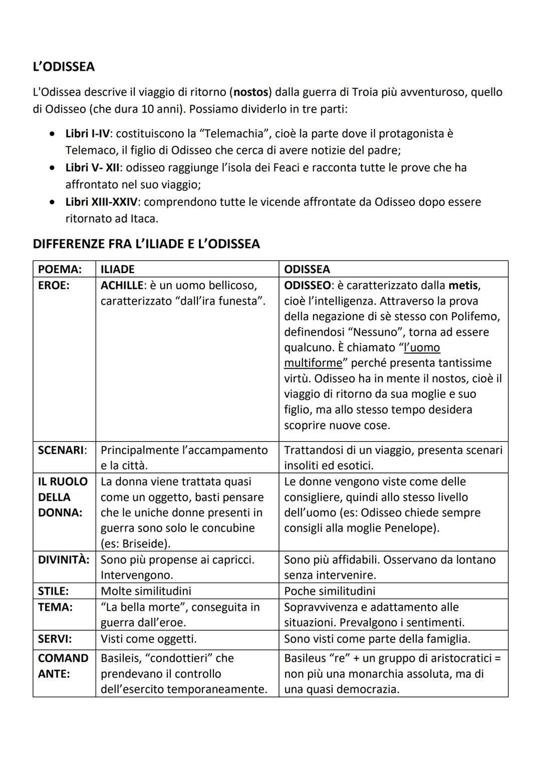 LE ORIGINI
I primi poemi epici di omero risalgono all'XI secolo, quindi all'Età Arcaica (XI-VIII). L'epica
(dal greco epos = "parola", "disc