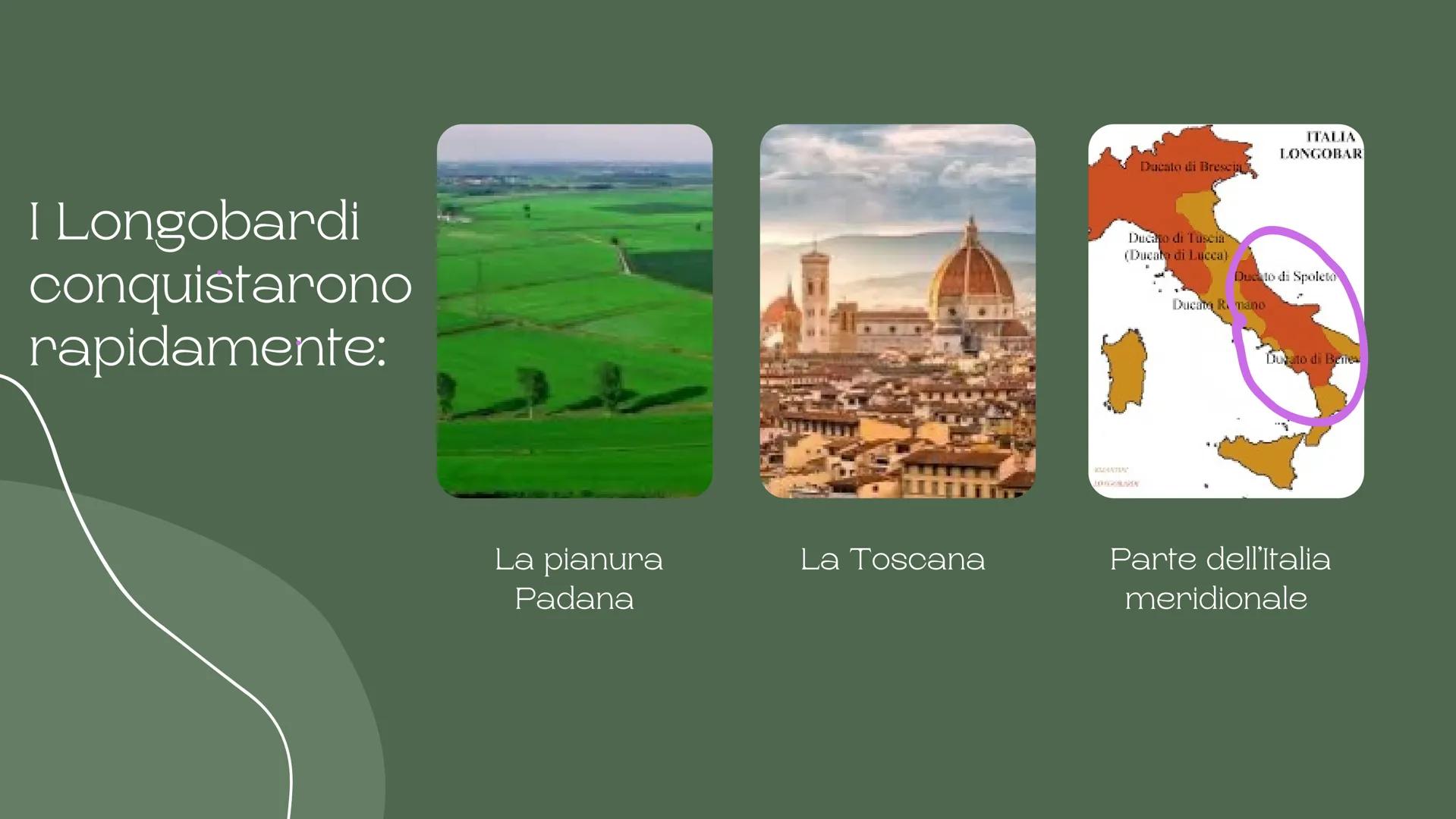 Longobardi
E la nascita dello Stato della Chiesa I Longobardi
I LONGOBARDI ERANO UN POPOLO DI
ORIGINE GERMANICA. ERANO NOMADI
GUERRIERI PROV