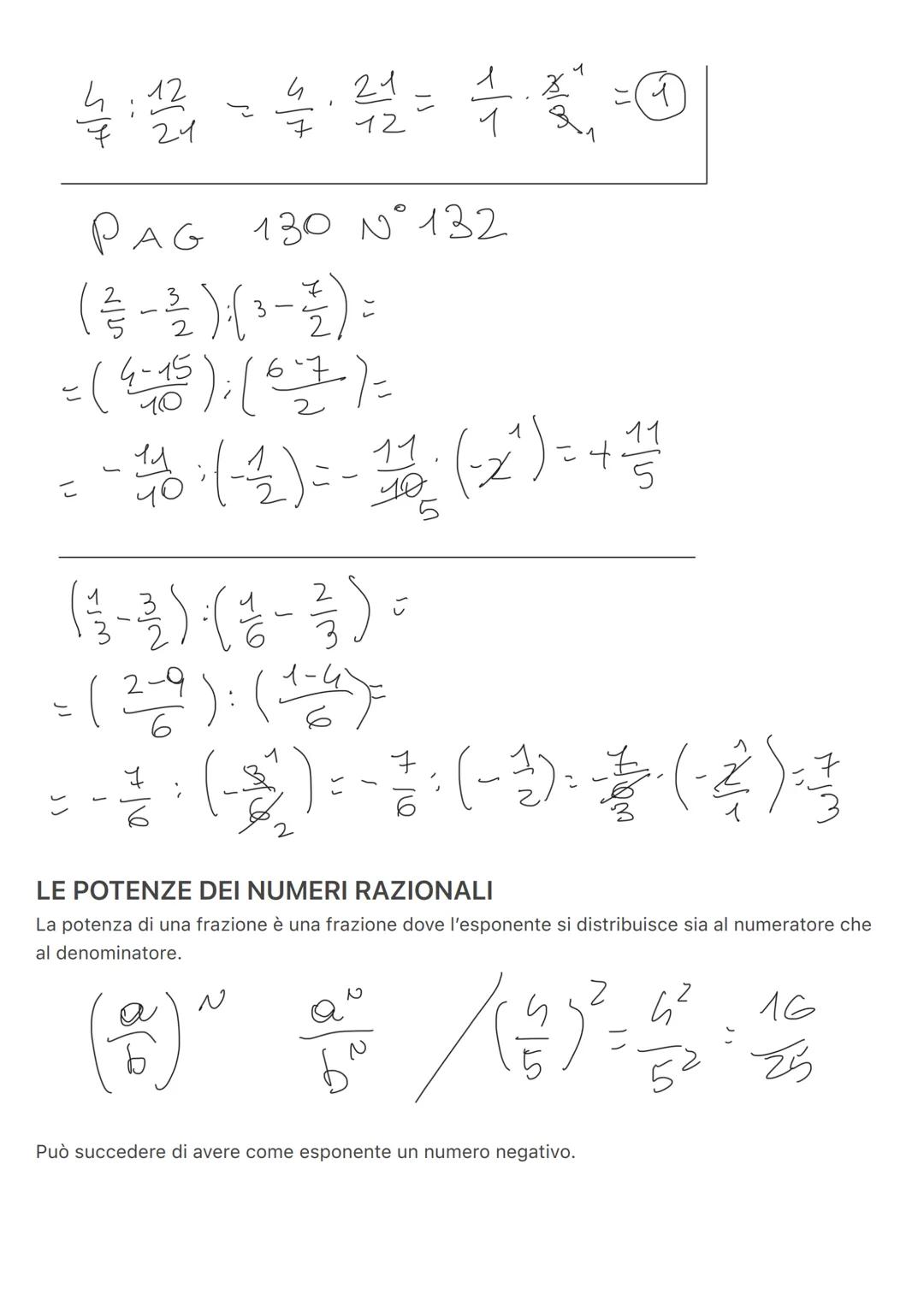 I NUMERI RAZIONALI
Prima di parlare di numeri razionali è necessario introdurre il concetto di frazione.
LE FRAZIONI
UNA FRAZIONE è UNA COPP