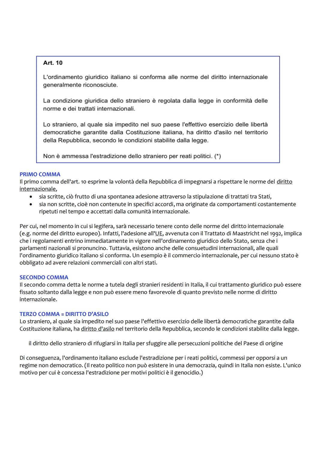 I PRINCIPI FONDAMENTALI DELLA COSTITUZIONE (1-12)
Art. 1
●
L'Italia è una Repubblica democratica, fondata sul lavoro.
L'espressione "repubbl