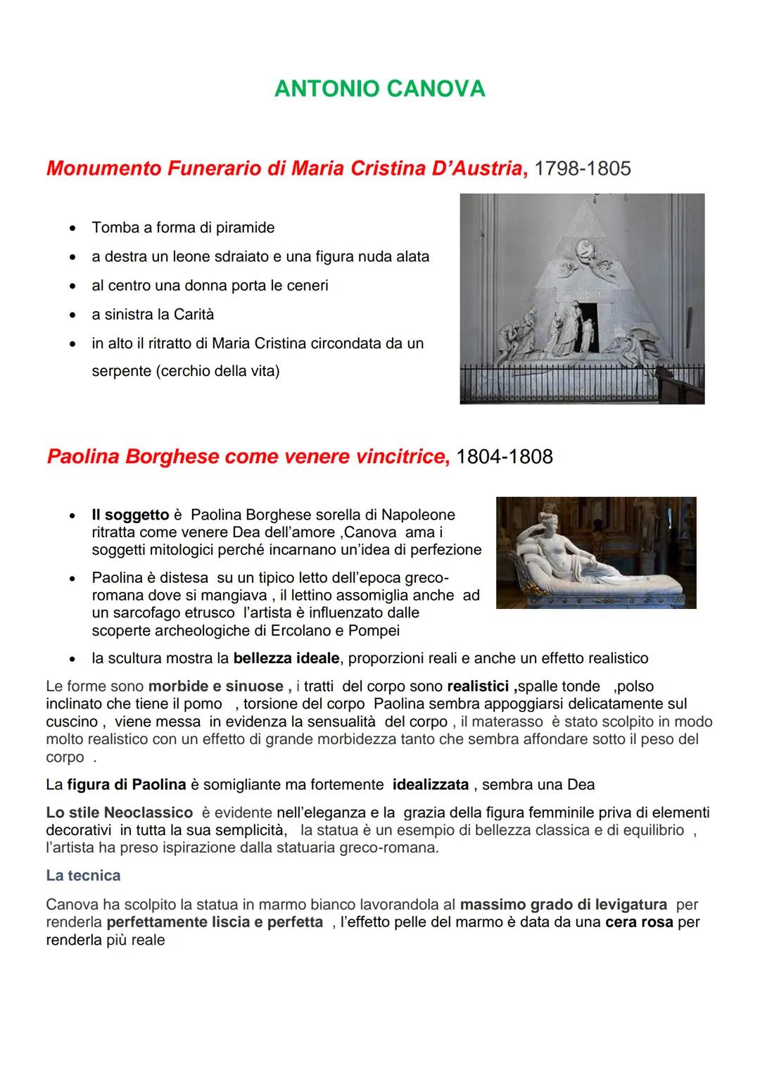 Neoclassicismo
QUADRO STORICO
spirito del periodo
Il Neoclassicismo è una corrente artistica che va dalla Rivoluzione Francese del 1748 al
c