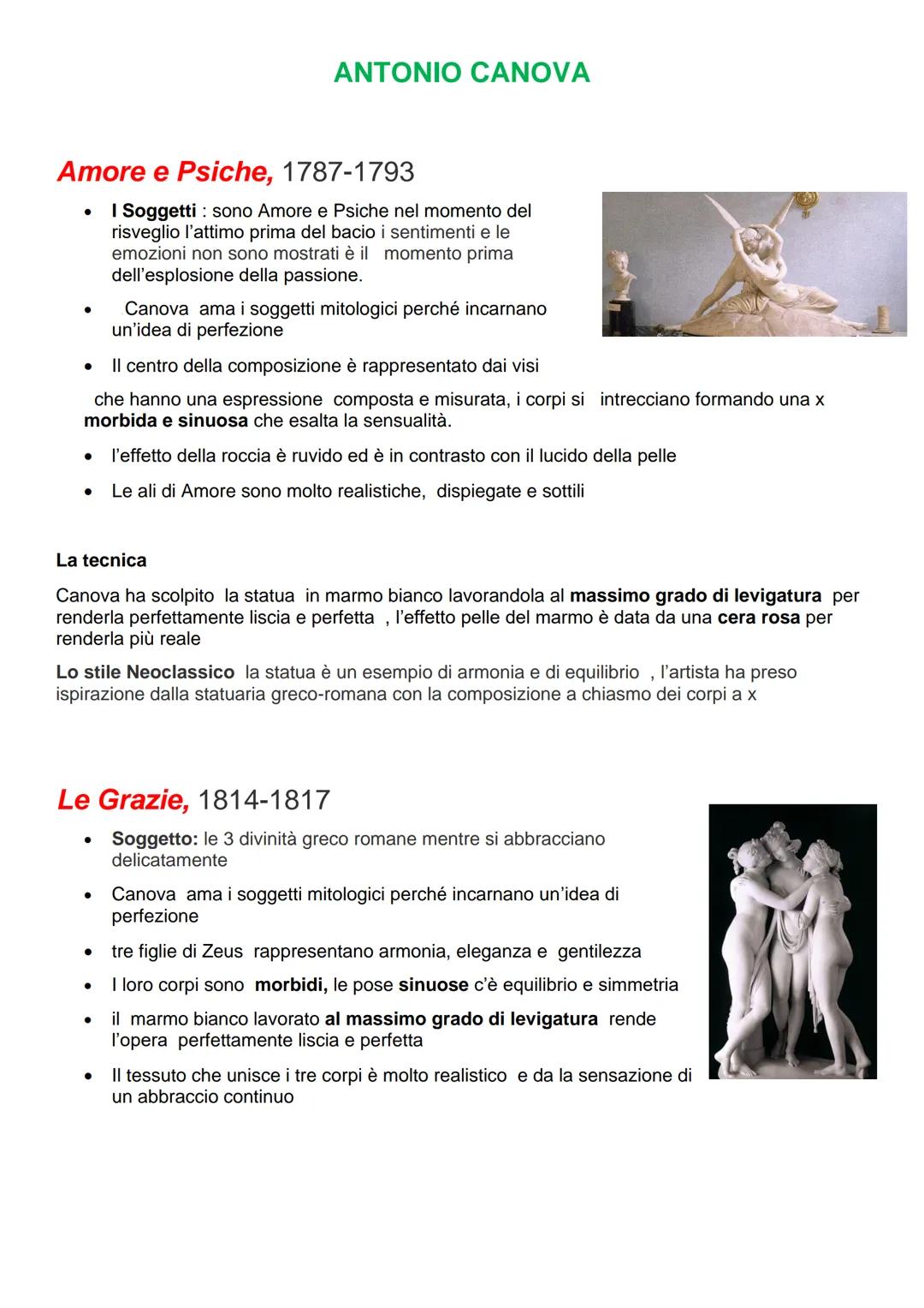 Neoclassicismo
QUADRO STORICO
spirito del periodo
Il Neoclassicismo è una corrente artistica che va dalla Rivoluzione Francese del 1748 al
c