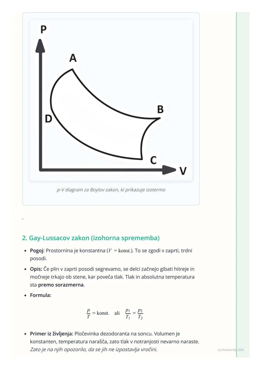 # Plinski zakoni
Uvod v plinske zakone
Plinski zakoni opisujejo obnašanje plinov. Povezujejo tri ključne količine, ki
opisujejo stanje pli