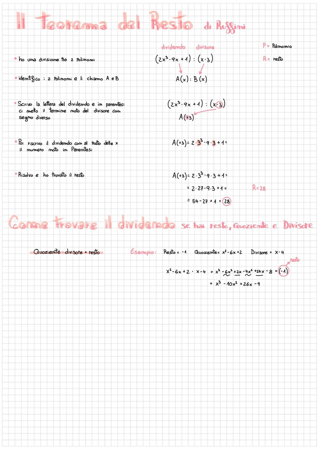 Divisione tra Pelizzare
Polinomi
DIVISIONE IN COLONNA
325 9
27 36
55
54
1
(com resto)
m° 8 P 16
m° 9 P.16
3249
27
36
DIVISIONE TRA POLINOMIO