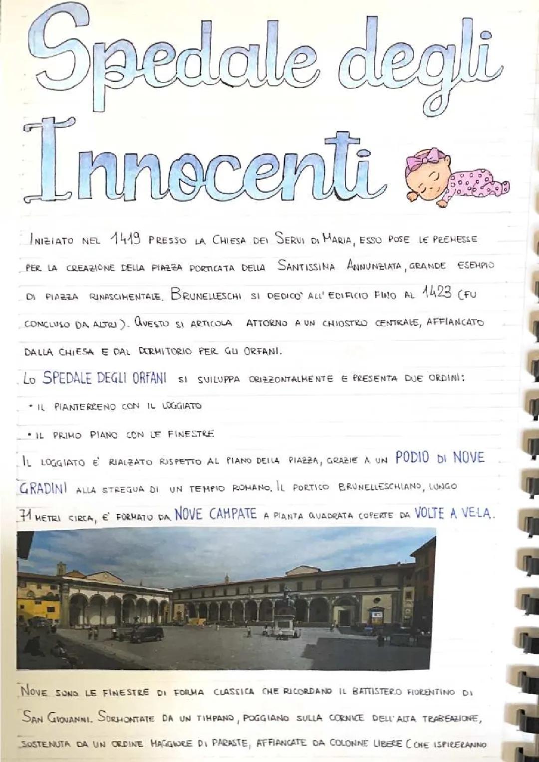 Lo Spedale degli Innocenti