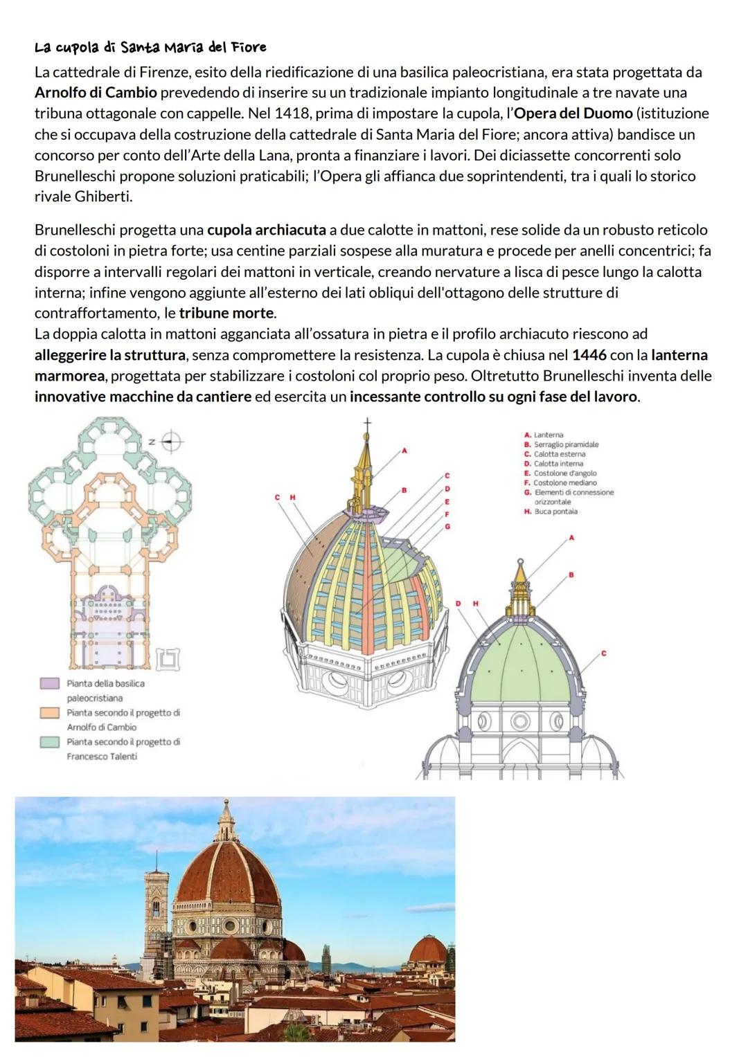 Filippo Brunelleschi
La prospettiva nel Quattrocento
Già nella prima metà del Trecento alcuni pittori come Giotto si erano posti il problema