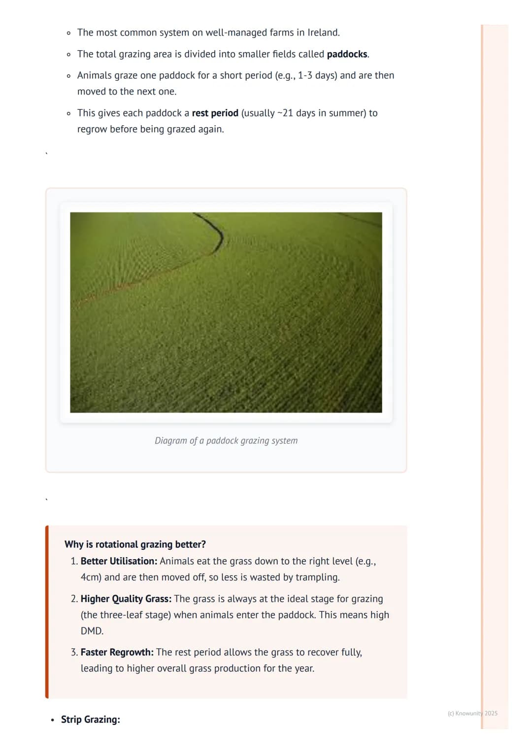 # Grassland Management
## The importance of grassland in Ireland
Grass is the most important crop in Ireland. Our climate (mild, wet) is p