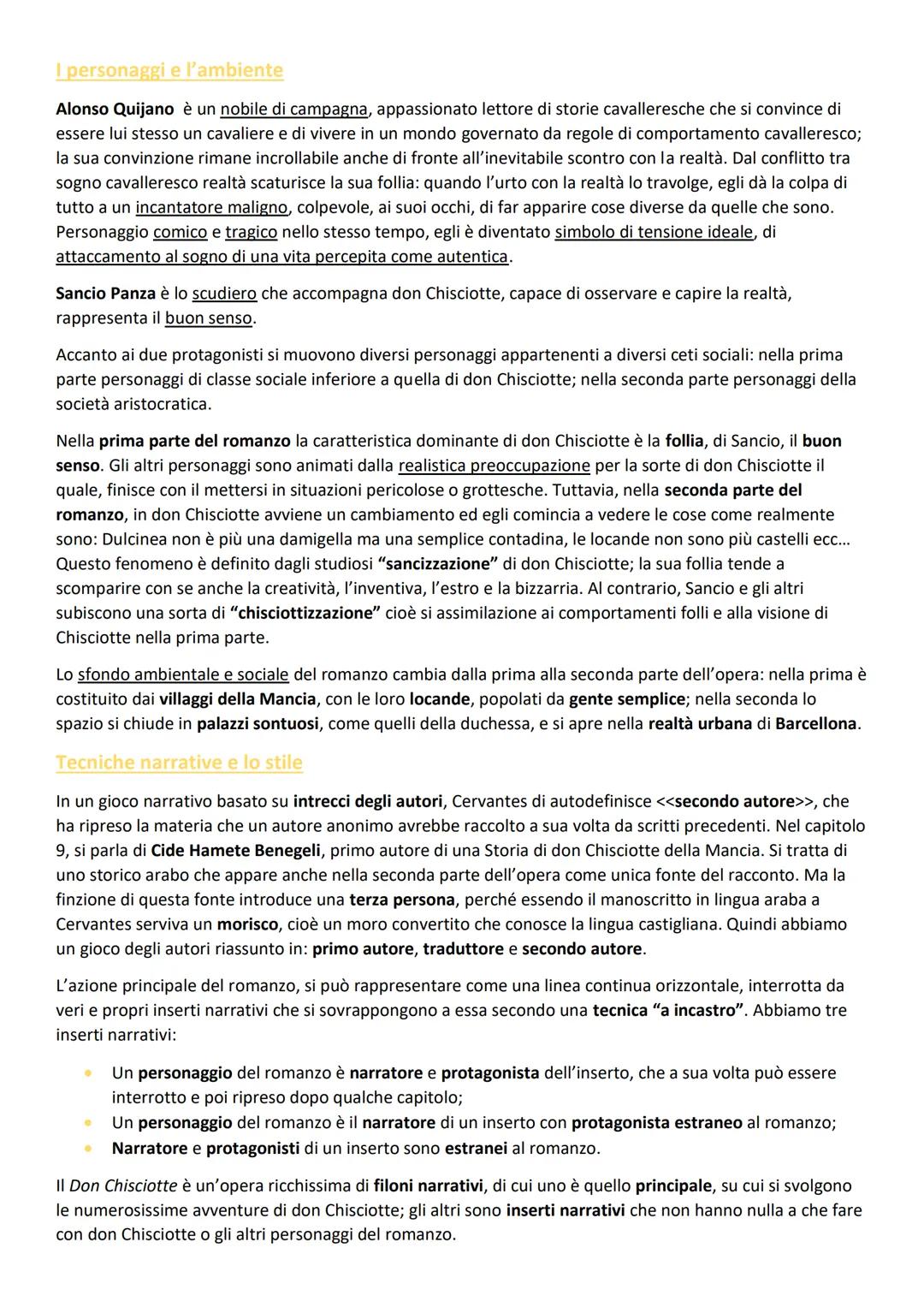 Miguel de Cervantes
Miguel de Cervantes nacque in Castiglia nel 1547. Dopo gli studi di grammatica, passò al servizio del
cardinale Acquaviv