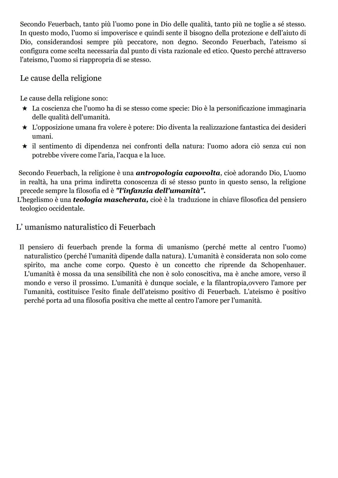 Ludwig Feuerbach
Ludwig Feuerbach nasce nel 1804. Egli è il principale esponente della sinistra hegeliana.
Feuerbach fu l'allievo di Hegel a