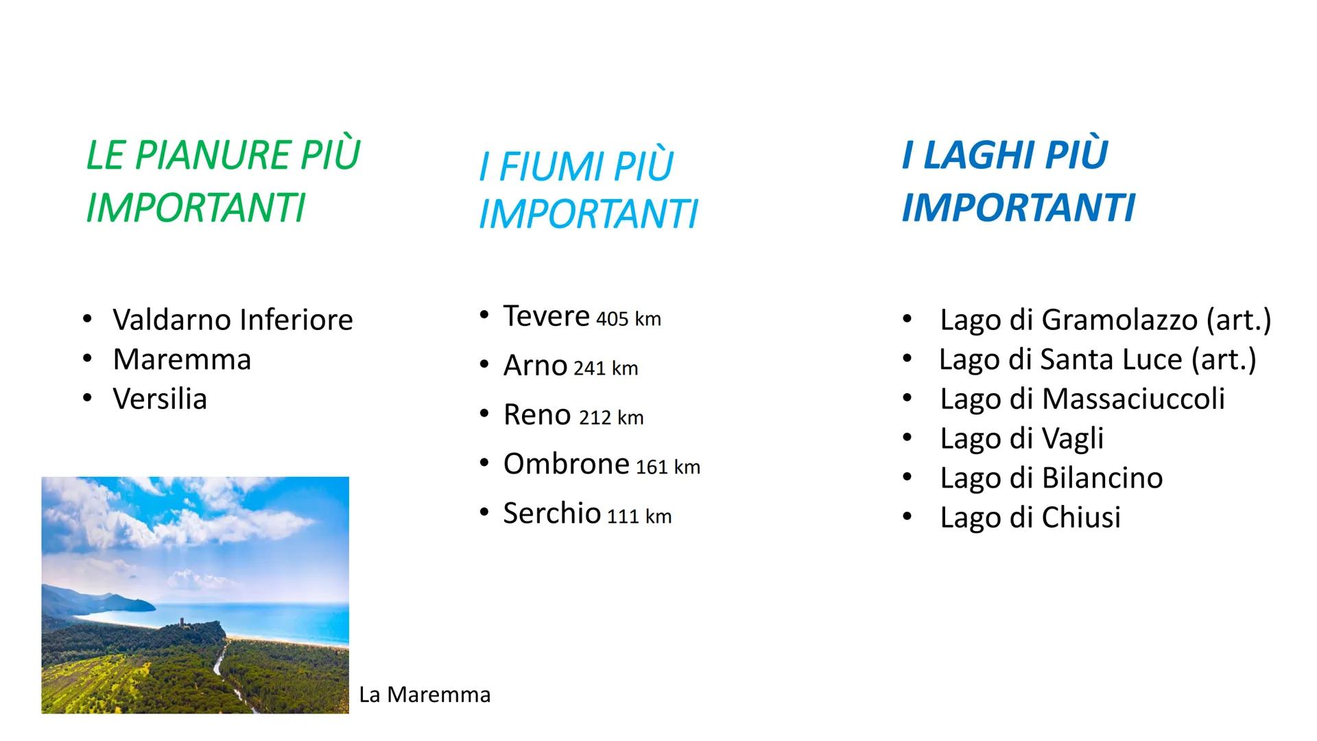 LA
TOSCANA CONFINI
juria
Emilia-Romagna
Toscana
Umbria
March
Lazio
●
●
NORD: Emilia-Romagna
EST: Marche
SUD-EST: Umbria
• SUD: Lazio
●
• OVE