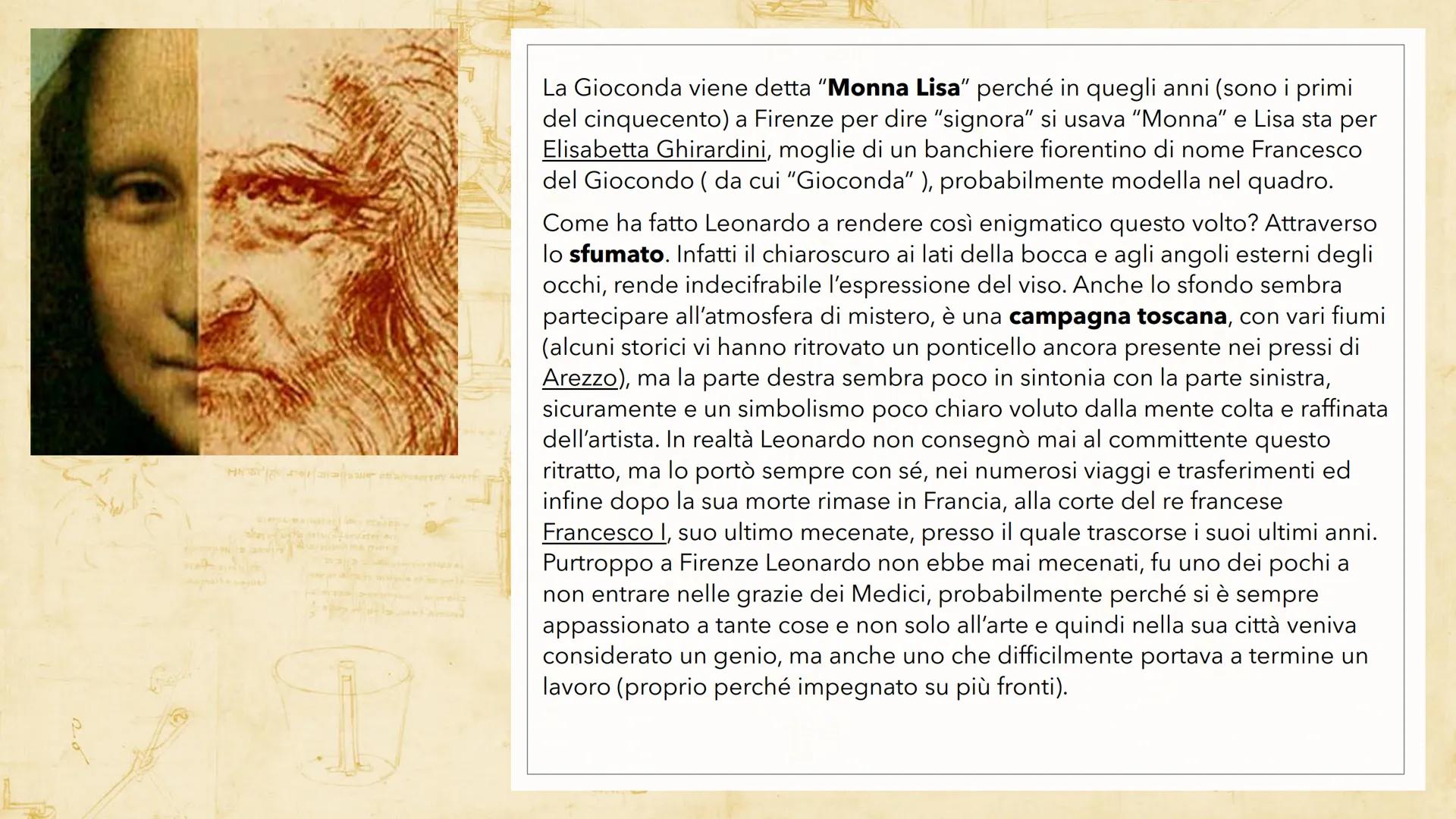 # LEONARDO DA VINCI # Vita
Leonardo da Vinci fu un personaggio molto affascinate, uno dei più grandi geni
dell'umanità. Egli visse nel seco