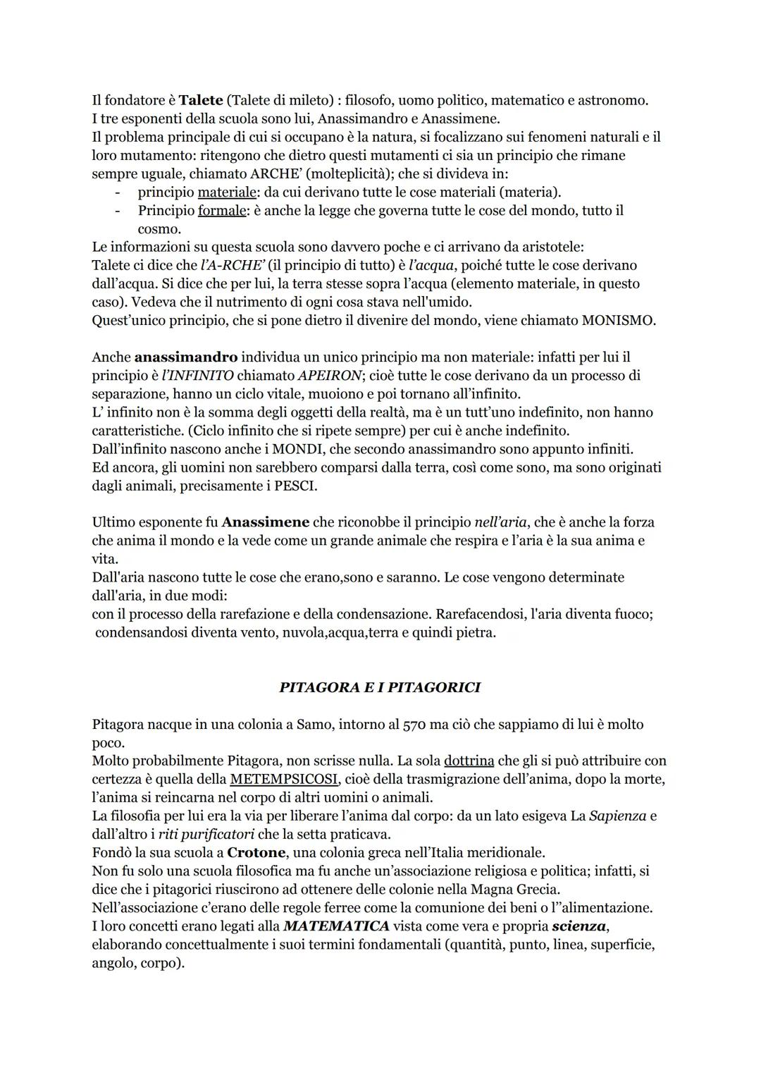 Verifica di filosofia
LE ORIGINI DELLA FILOSOFIA
La Filosofia, letteralmente "amore per il sapere" (dal greco philéin, amare, e sophía,
sapi