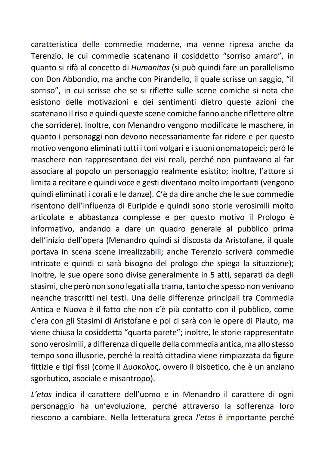 MENANDRO
Menandro visse a cavallo tra il IV e il III secolo a.C., quindi visse tra
l'Alessandrinismo e l'Ellenismo. Egli era un commediograf