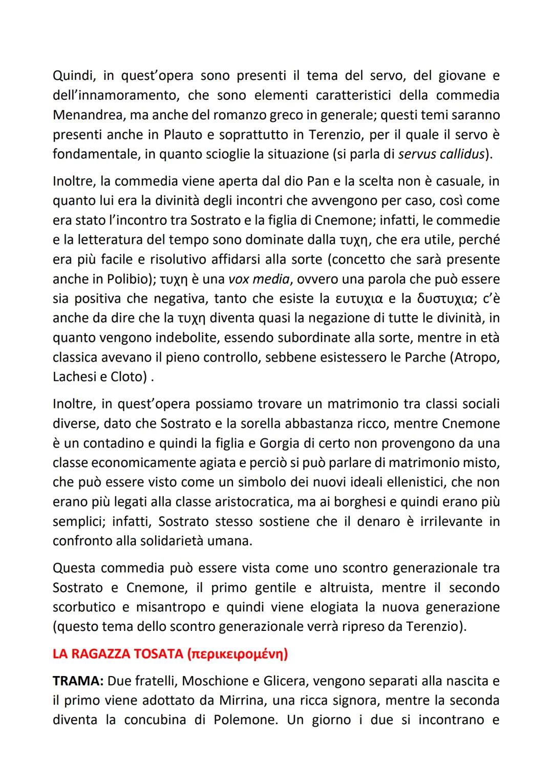 MENANDRO
Menandro visse a cavallo tra il IV e il III secolo a.C., quindi visse tra
l'Alessandrinismo e l'Ellenismo. Egli era un commediograf