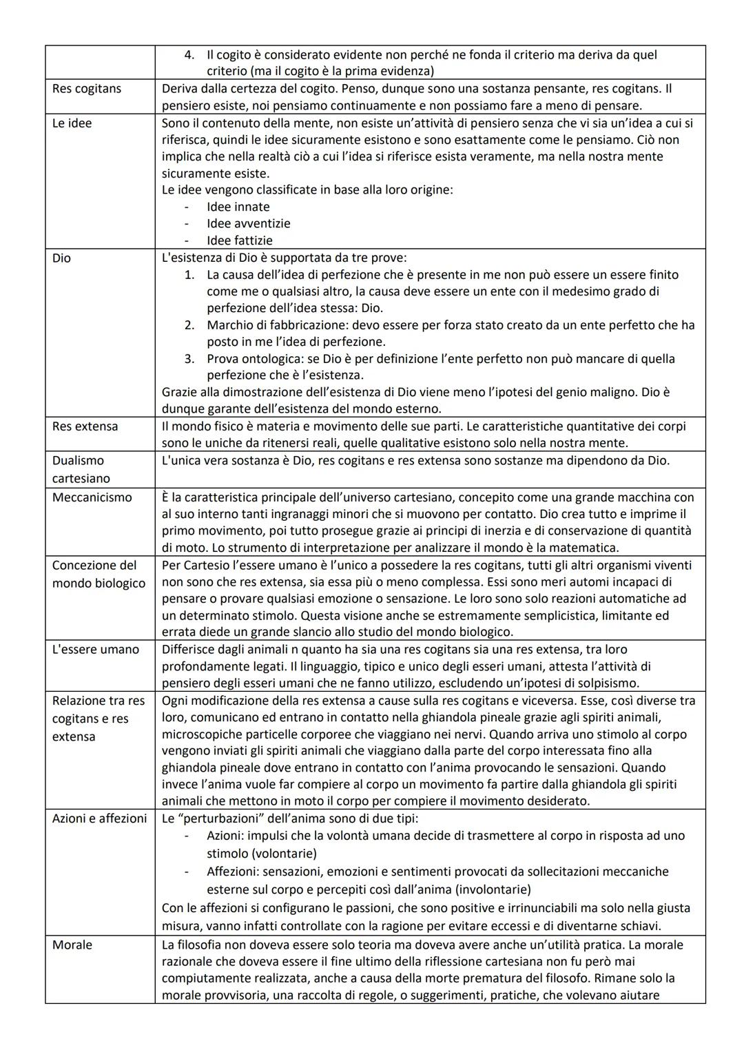 # Cartesio
Vita
Nasce in Francia e riceve la sua formazione in un collegio gesuitico. Da subito inizia a nutrire
dubbi e perplessità sulla