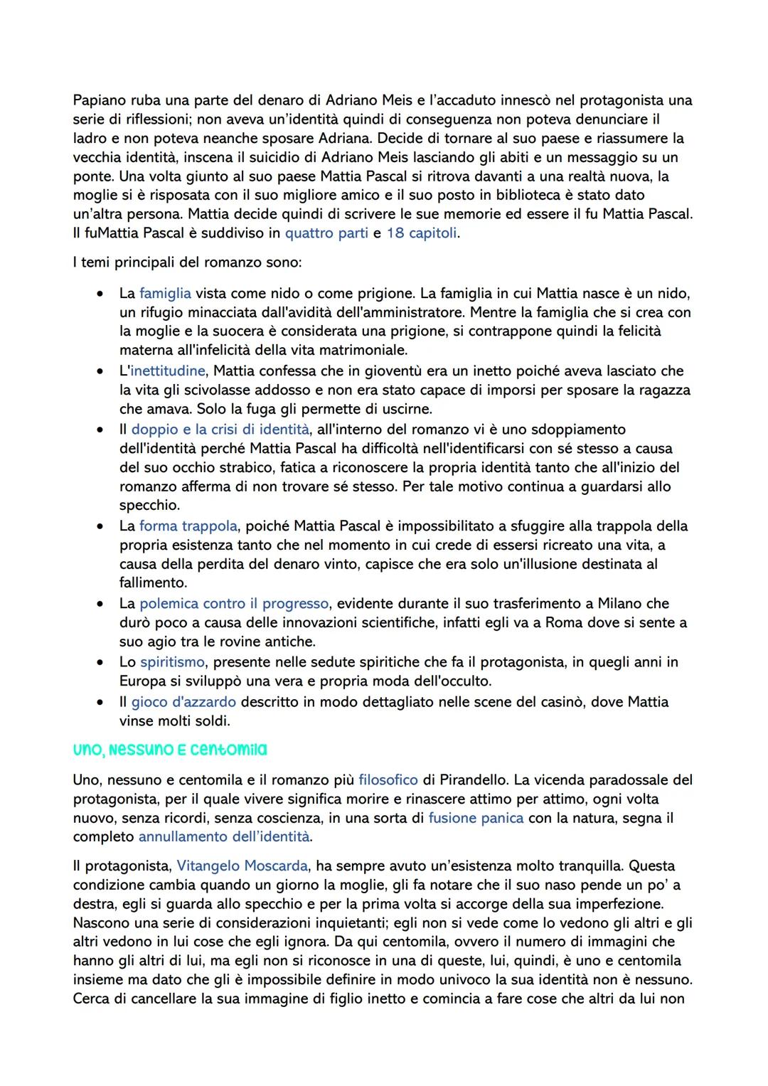 # Luigi Pirandello
La vita
Luigi Pirandello nasce ad Agrigento nel 1867; il padre è una persona molto rigida e Pirandello
cresce in oppres