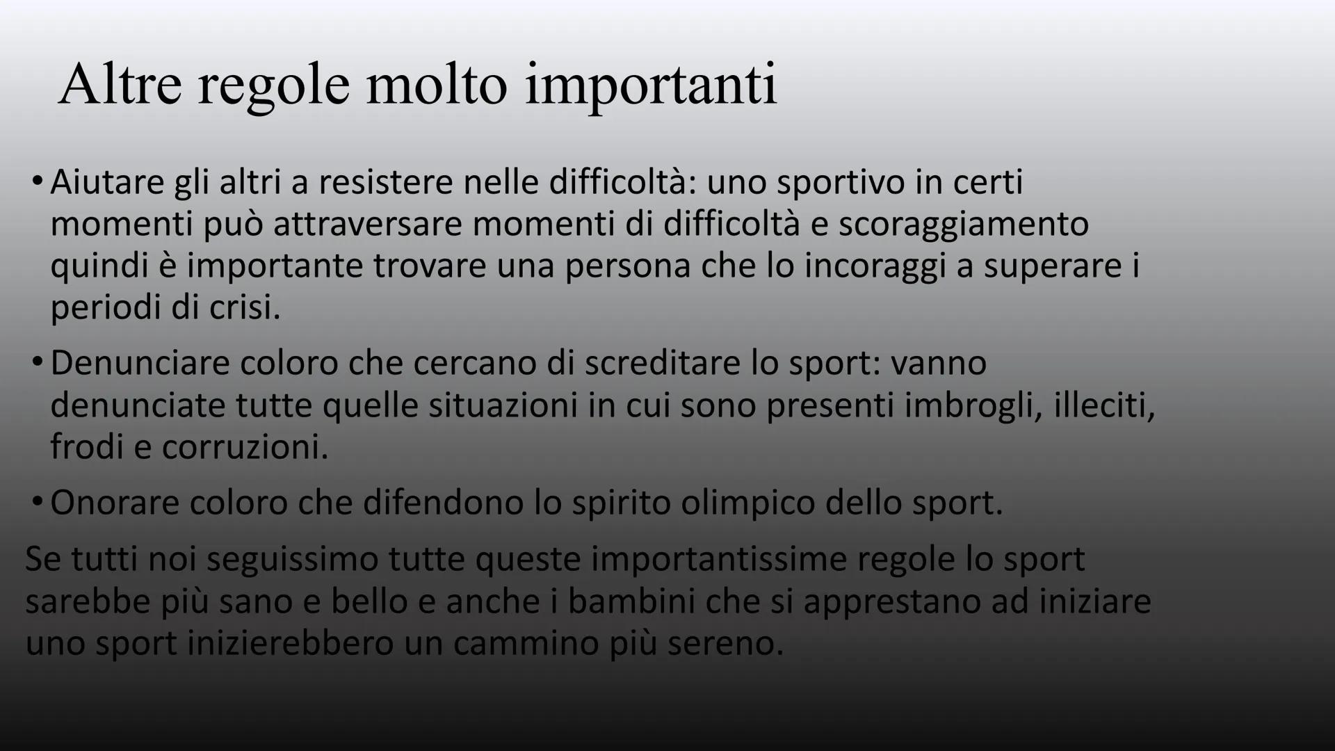 # FAIR PLAY
Il fair play
PANATHLON INTERNATIONAL # Cosa è il fair play?
"Fair play" è un'espressione che significa "gioco leale o
corrett