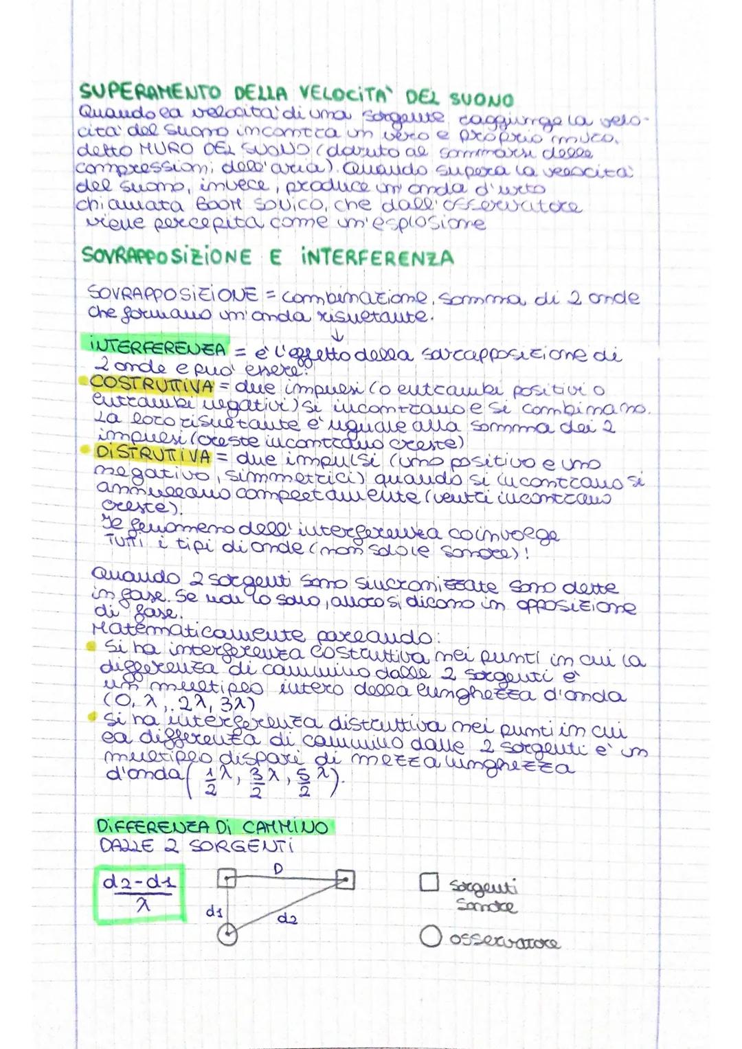 le onde
OUDA = perturbatione che si propaga da un punto als altro.
Esse you trasporta materia, bensi energia
Esempio: parte dell'energia con