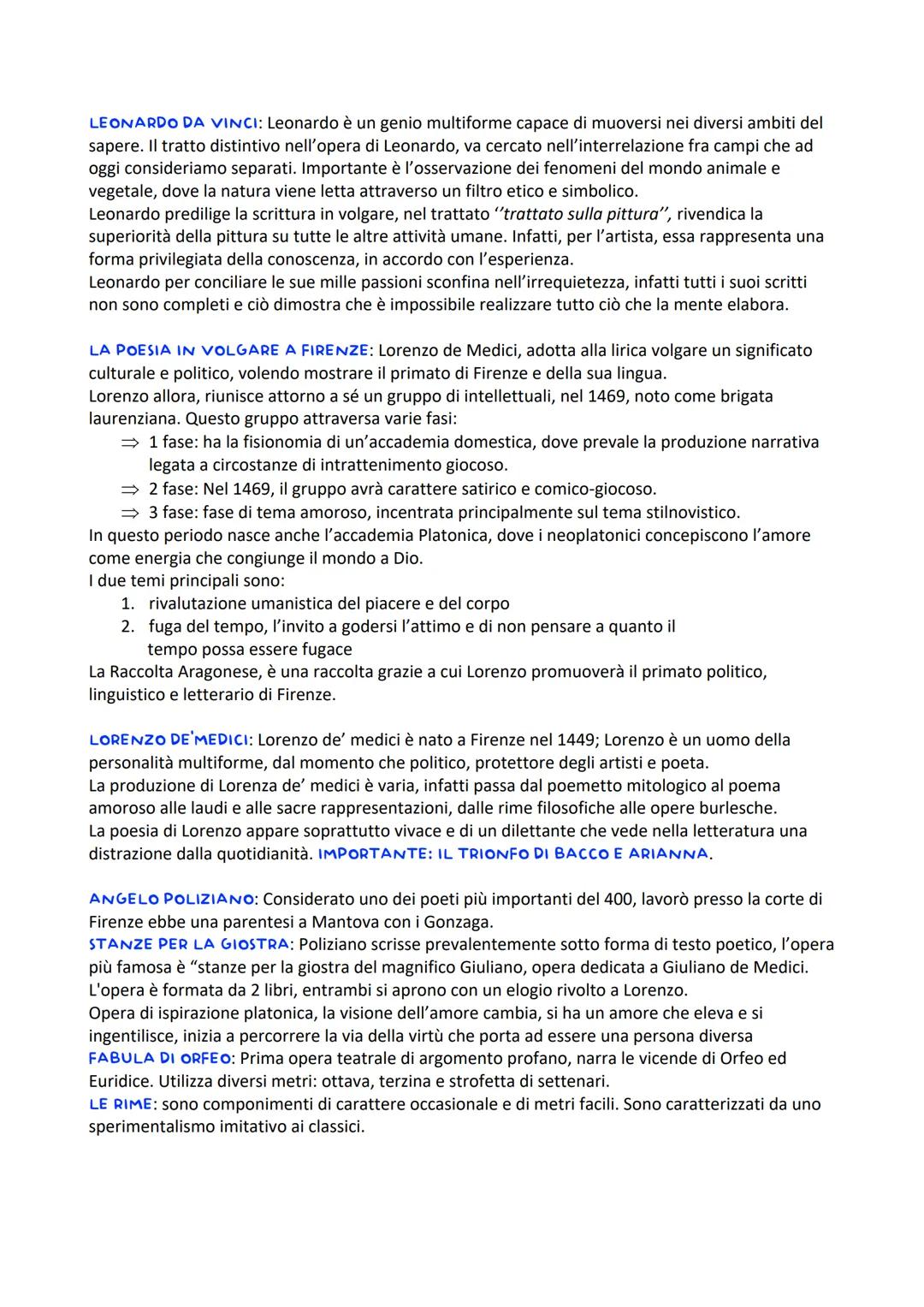 RINASCIMENTO E UMANESIMO
Quest'età sul piano storico, è compresa tra il medioevo e l'età moderna, che convenzionalmente si
fa iniziare con l