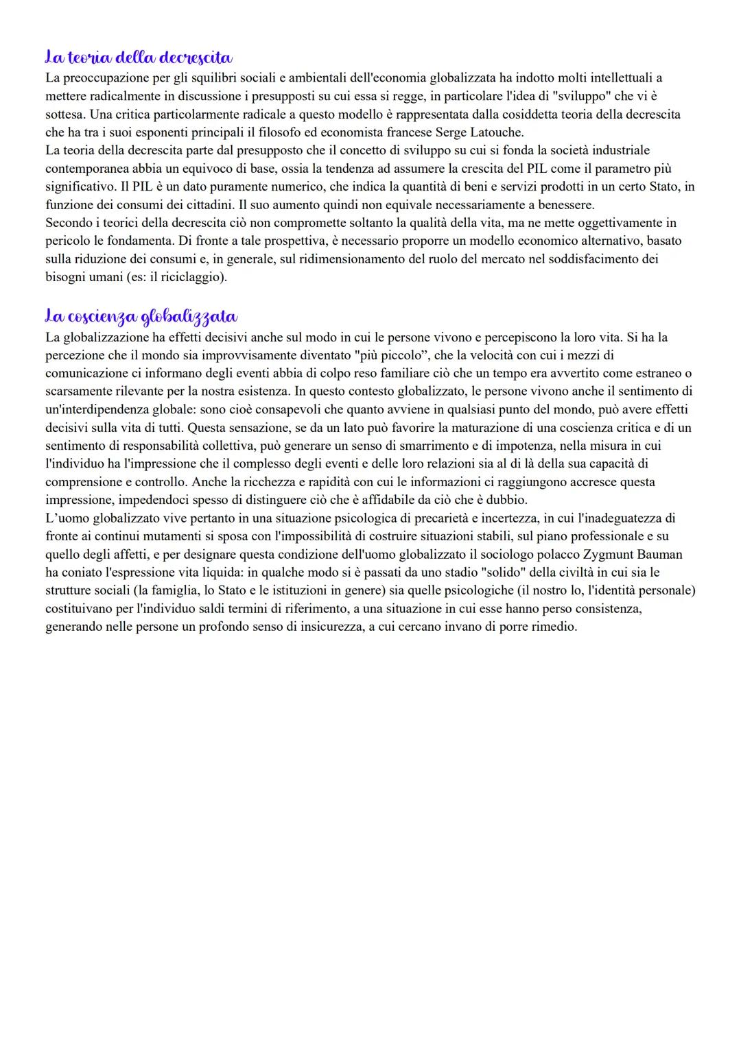 # La globalizzazione
→ Capitolo 1: che cos'è la globalizzazione?
I termini del problema
Il termine globalizzazione nasce negli anni Ottan