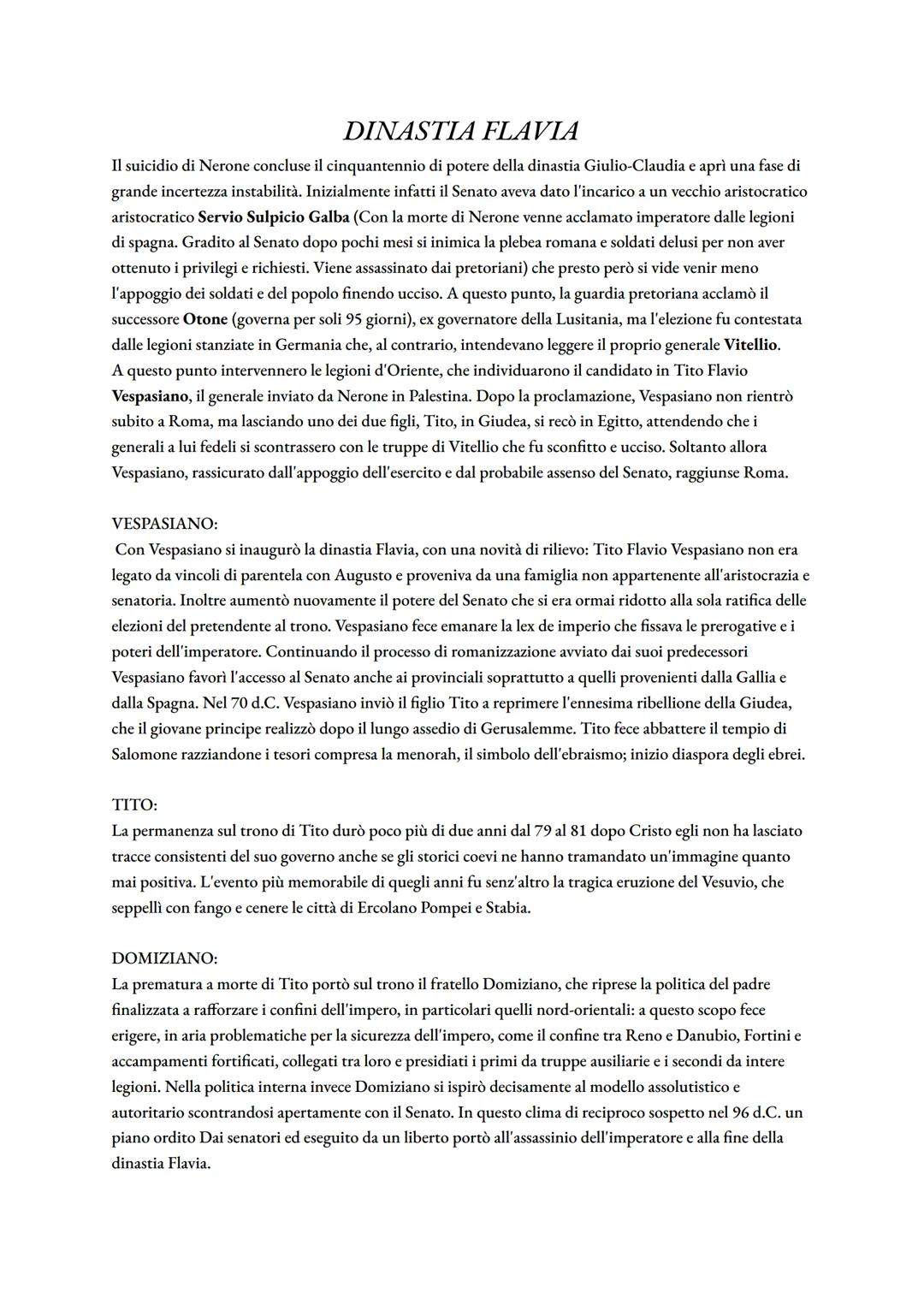 IMPERATORI:
-Tiberio (14-37 a.c.)
-Caligola (37-41 a.c.)
-Claudio (41-54 a.c.)
-Nerone (54-68 a.c.)
DINASTIA GIULIO-CLAUDIA
TIBERIO: Augusto
