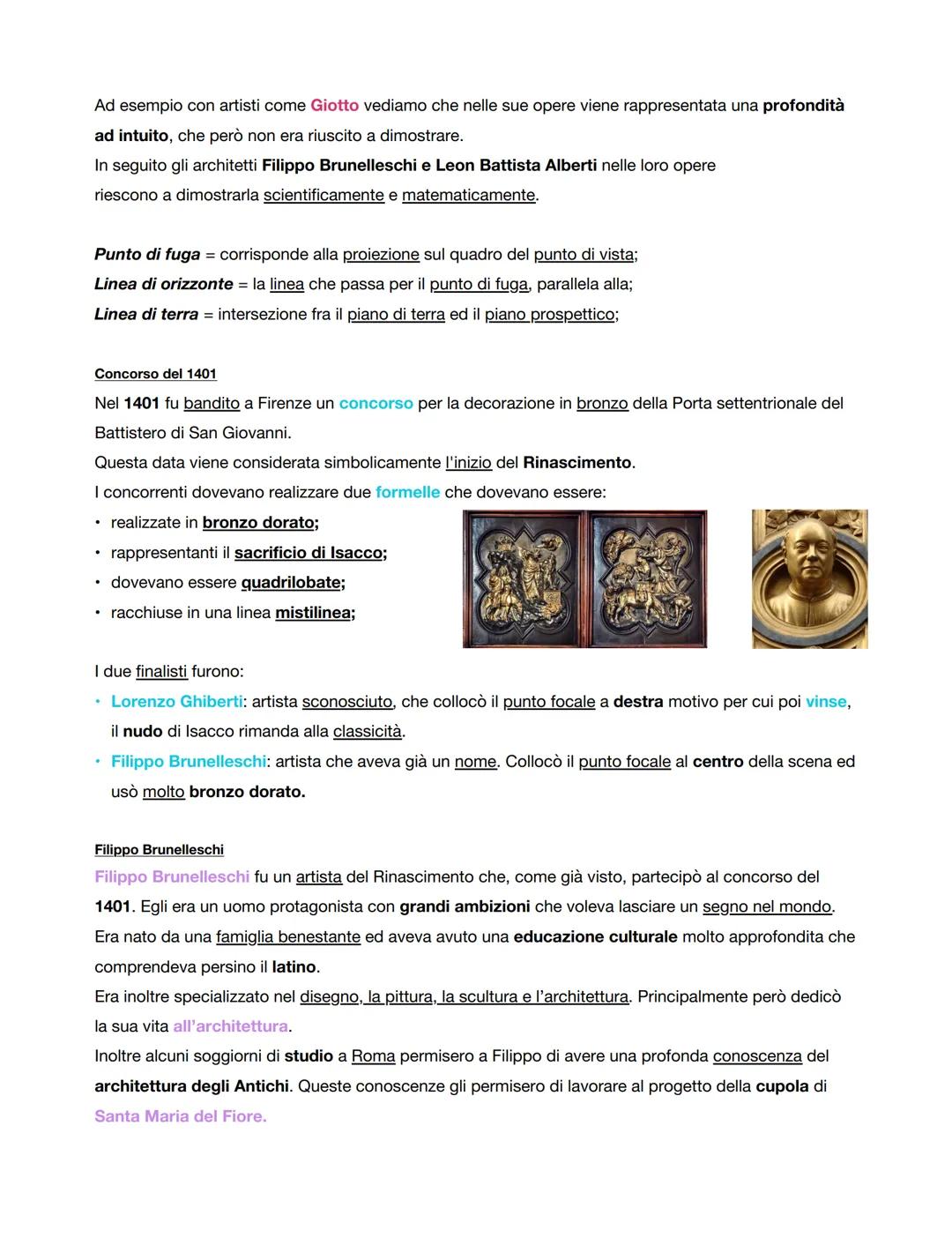 Il rinascimento
Con il termine "Rinascimento" si è soliti ad indicare un periodo di rinascita tra il 400 e il 500.
Comprende una serie di in