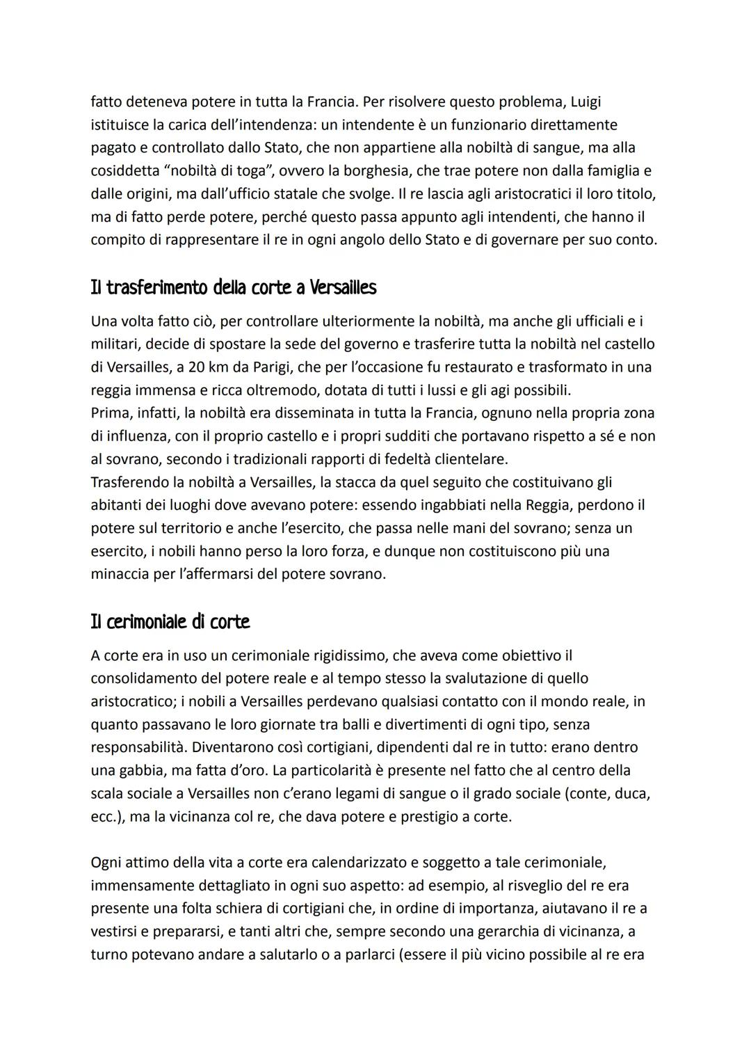 # L'ASSOLUTISMO IN FRANCIA: LUIGI XIV
1. Cos'รจ l'assolutismo
Nell'assolutismo il potere statale รจ incentrato nelle mani del sovrano: รจ la