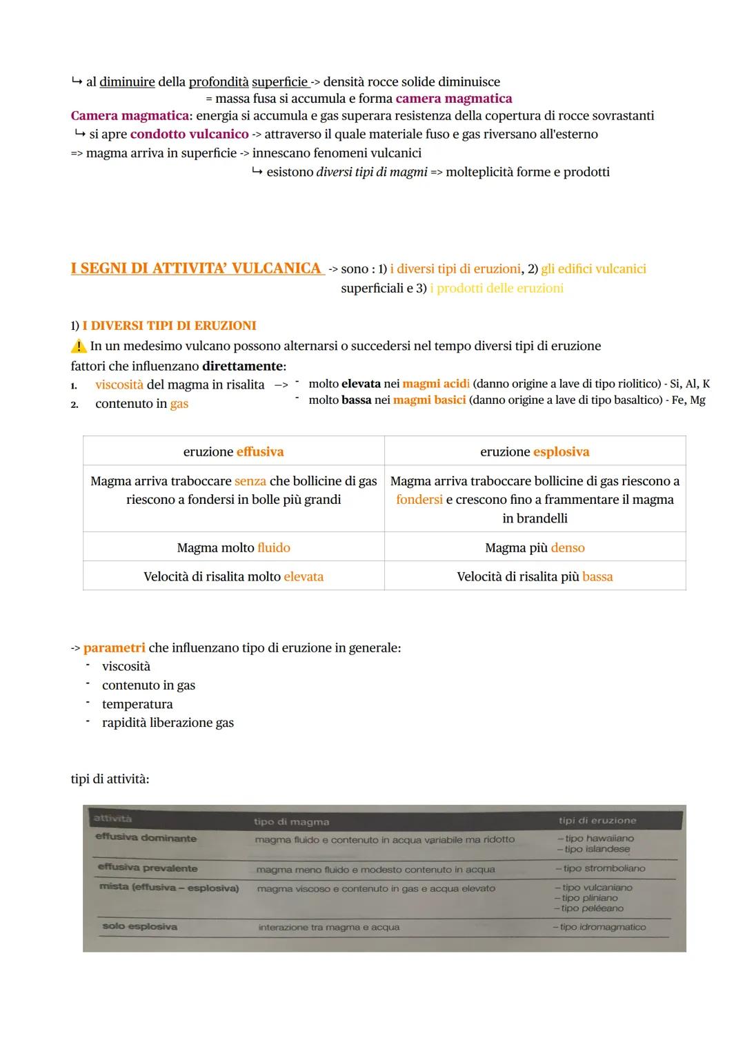 IL VULCANISMO -> fenomeno a scala planetaria
ATTIVITÀ VULCANICA
Attività vulcanica può manifestarsi in modi diversi ma il vulcanismo è un fe