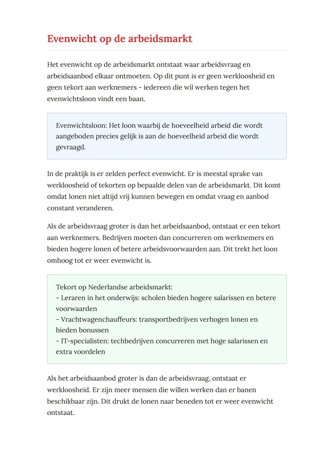 Arbeidsmarkt: vraag en aanbod
in de Nederlandse economie
Hoe vraag en aanbod werken op de Nederlandse arbeidsmarkt
Economie Grade 10 Nethe