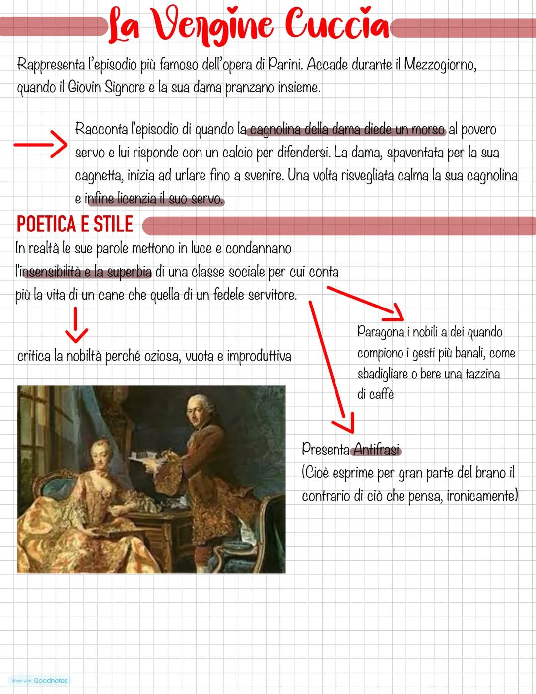 Giuseppe Parini
Nacque nel 1729 a Bosisio da una famiglia di origini nobili ma povera .
Studio a Milano e venne affidato alla sua prozia, ch