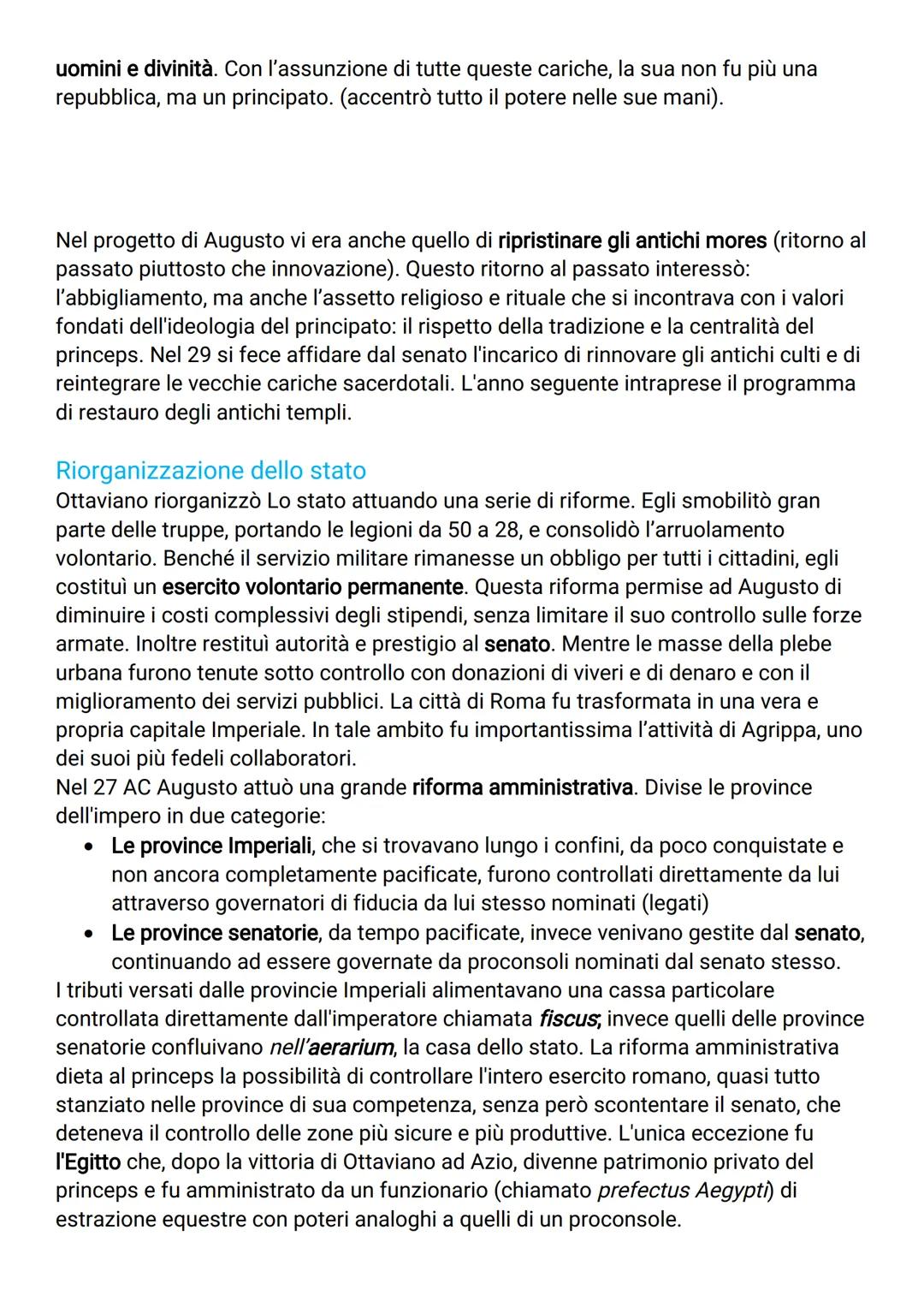 # ETÀ AUGUSTEA
Chiamiamo età augustea il periodo successivo alla battaglia di Azio (nel 31 a.C.),
che vide Ottaviano uscire vittorioso da u