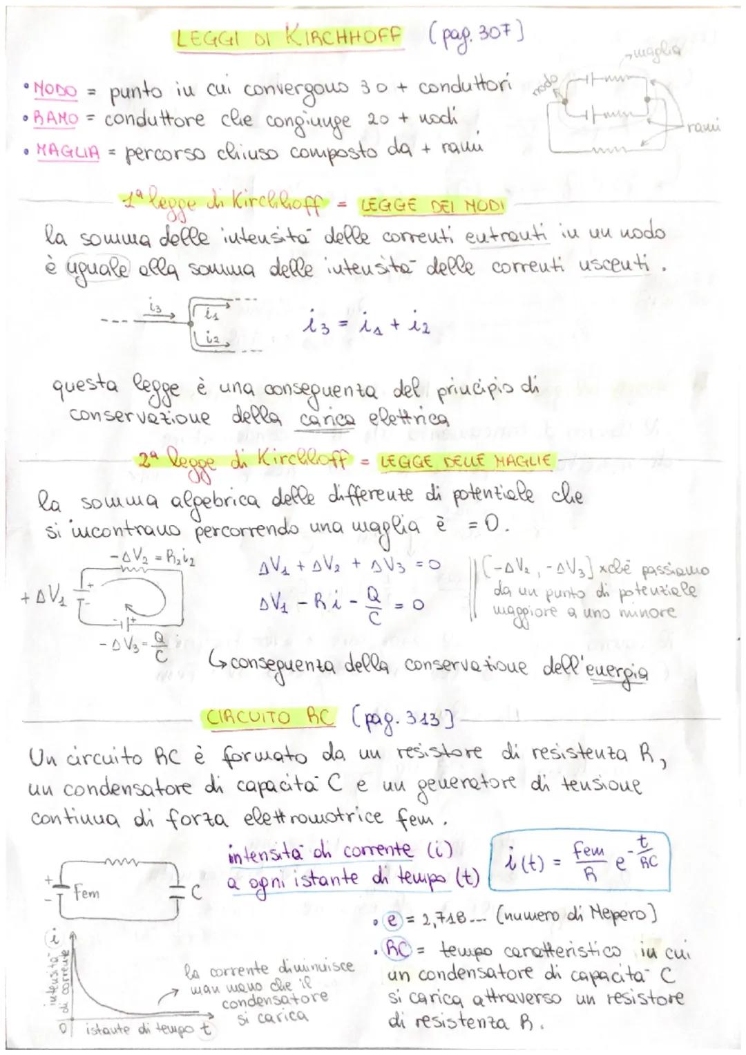 • NODO =
punto in cui
convergous
30+ conduttori
0
• BAMO = conduttore che congiunge 20 + nodi
• MAGLIA = percorso chiuso composto da + rami