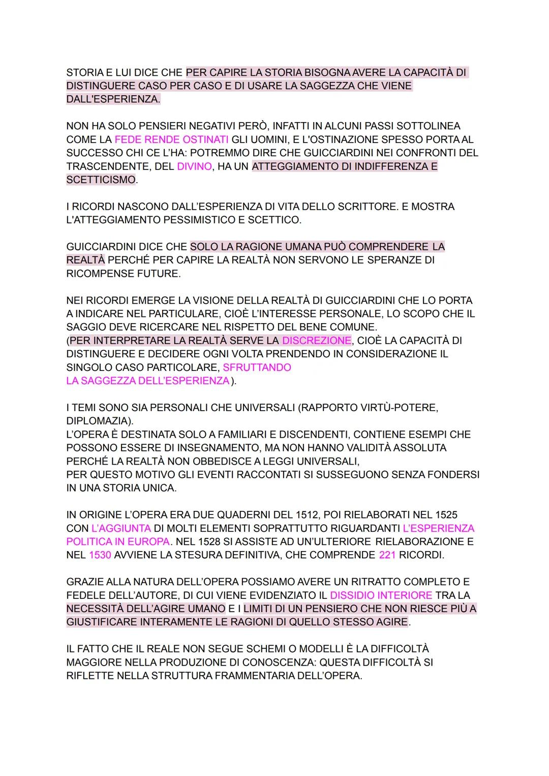 GUICCIARDINI
VITA
NASCE A FIRENZE NEL 1483 DA UNA FAMIGLIA DELLA RICCA OLIGARCHIA DI
FIRENZE.
SI è SPOSATO CONTRO IL VOLERE DEL PADRE CON MA